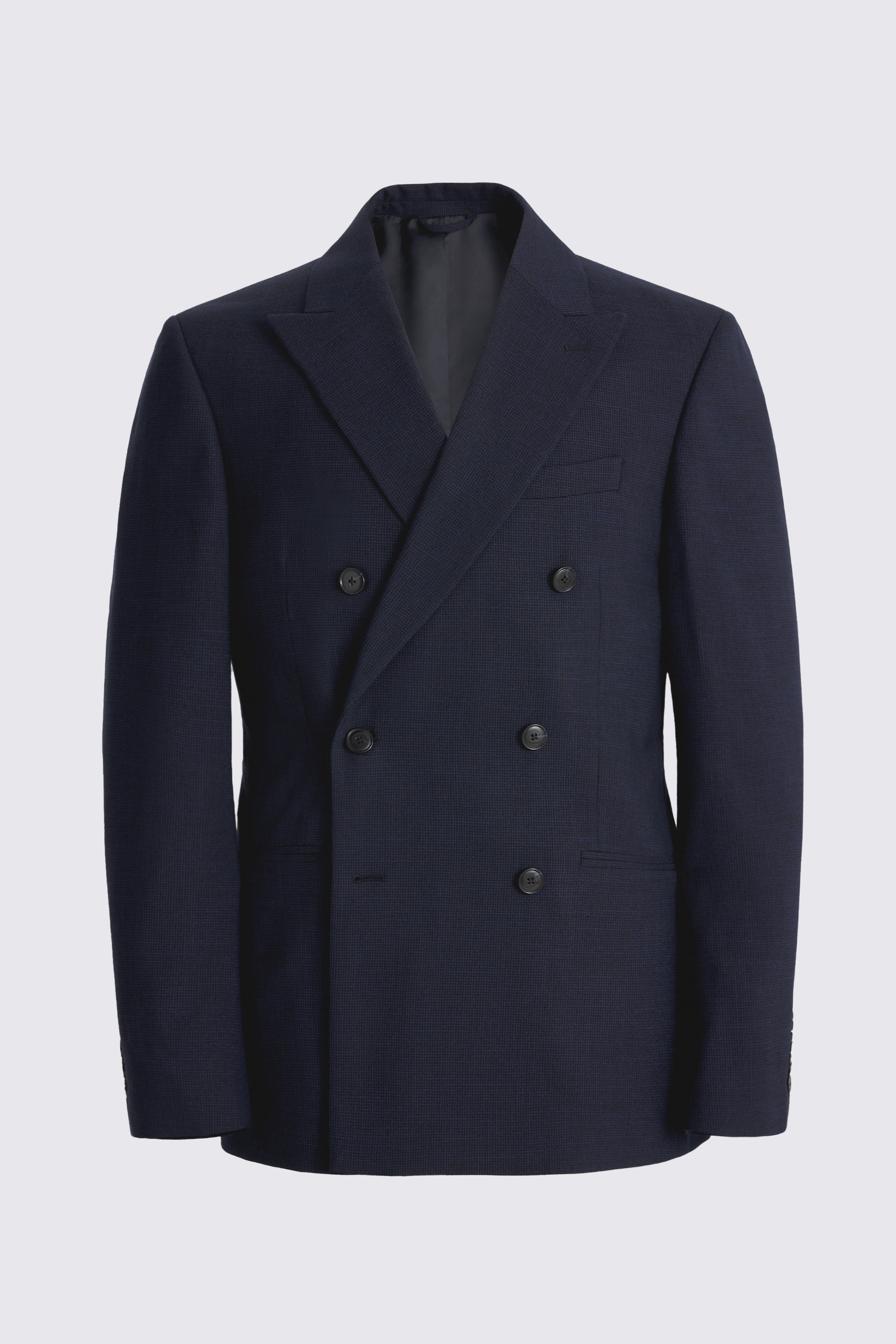 Slim Fit Navy Puppytooth Suit