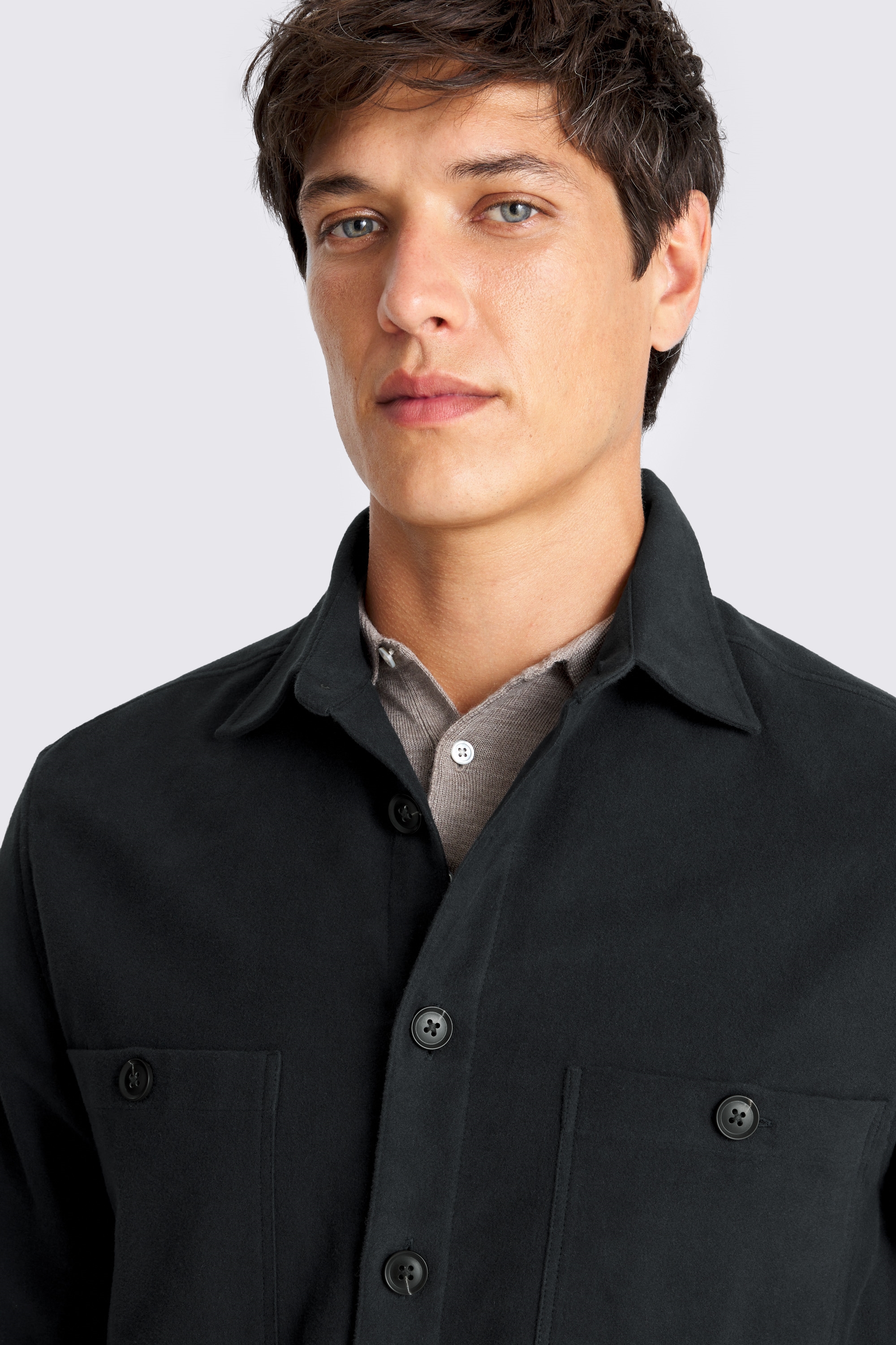 Dark Teal Moleskin Overshirt