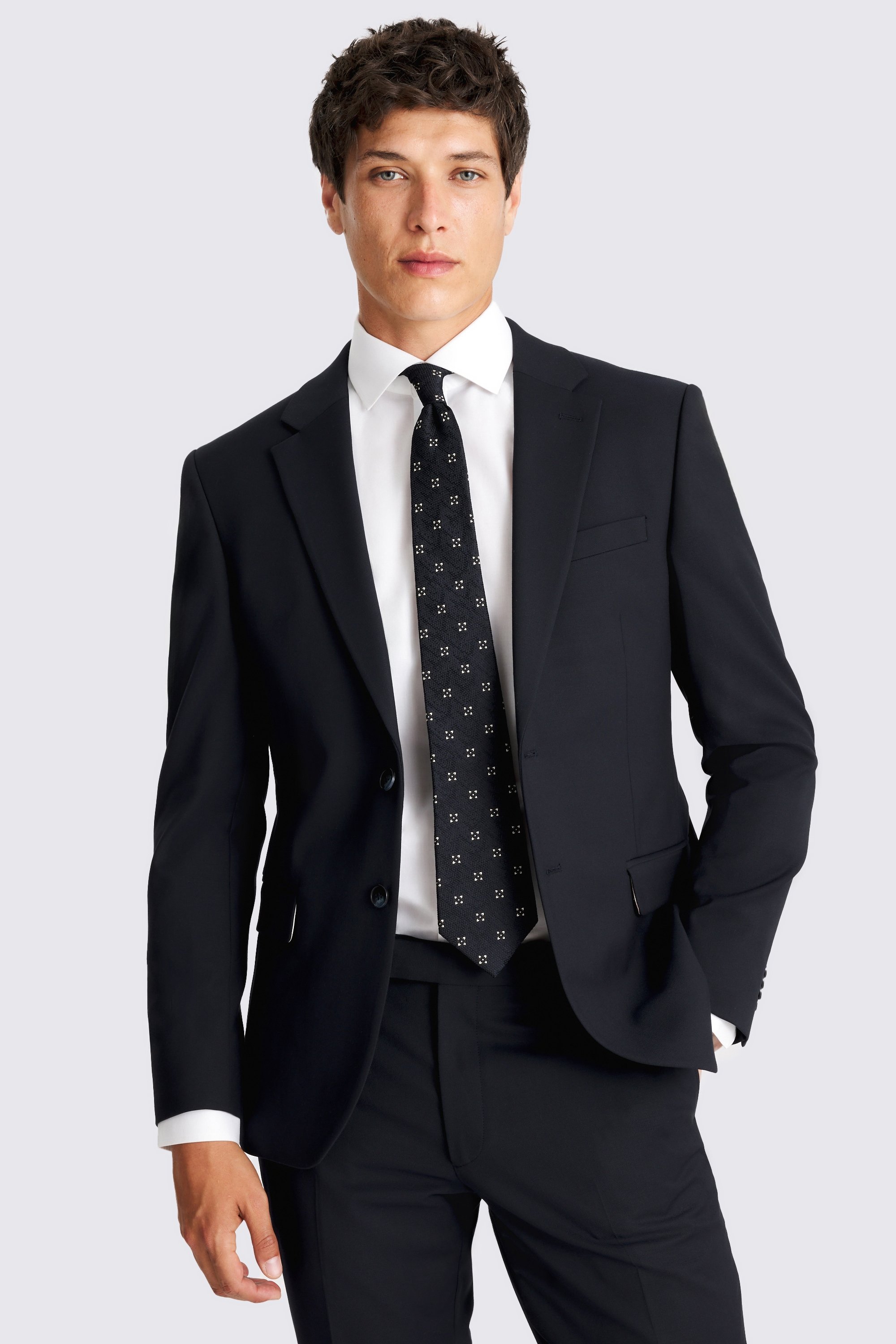 Slim Fit Navy Suit Jacket