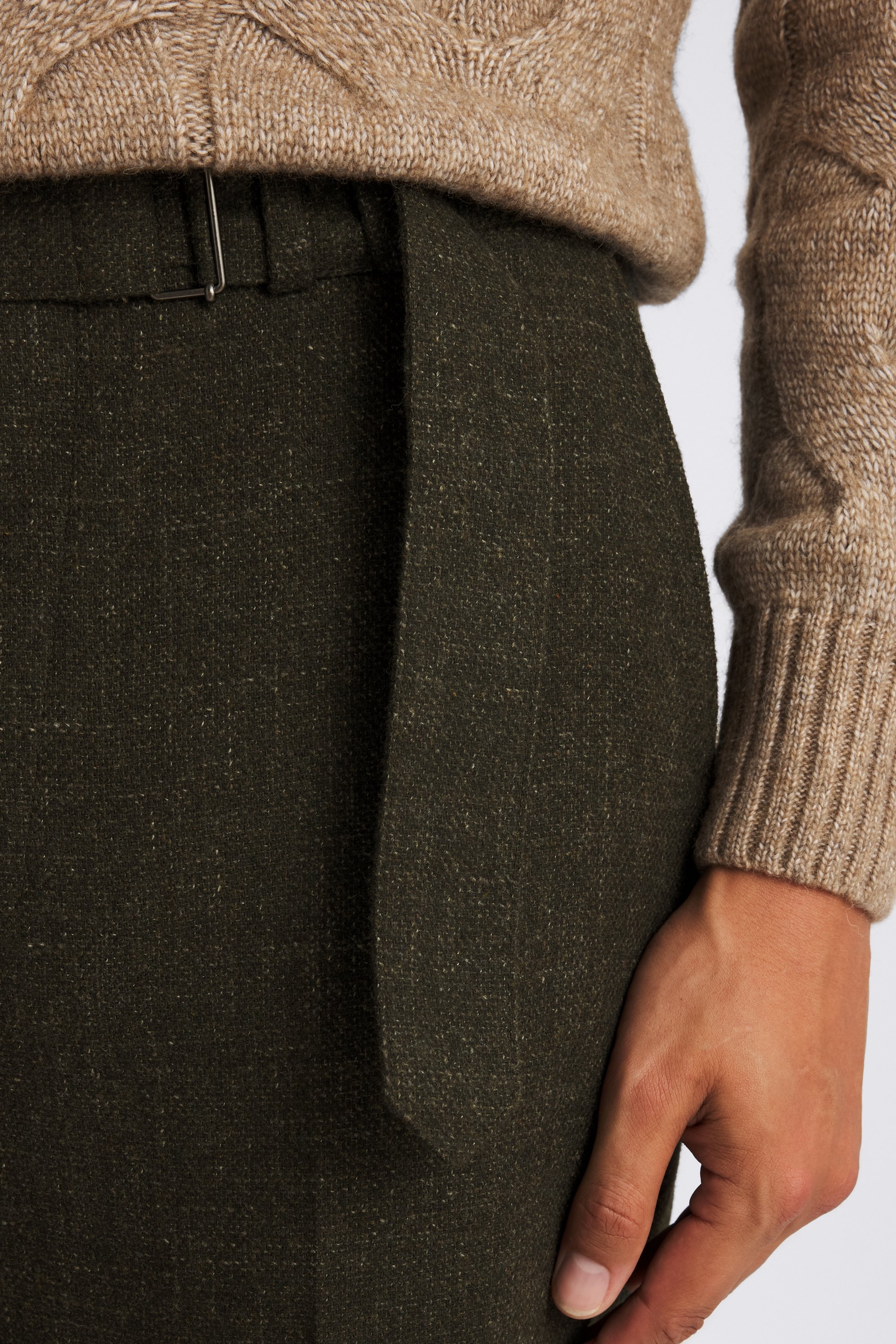 Dark Green Pants