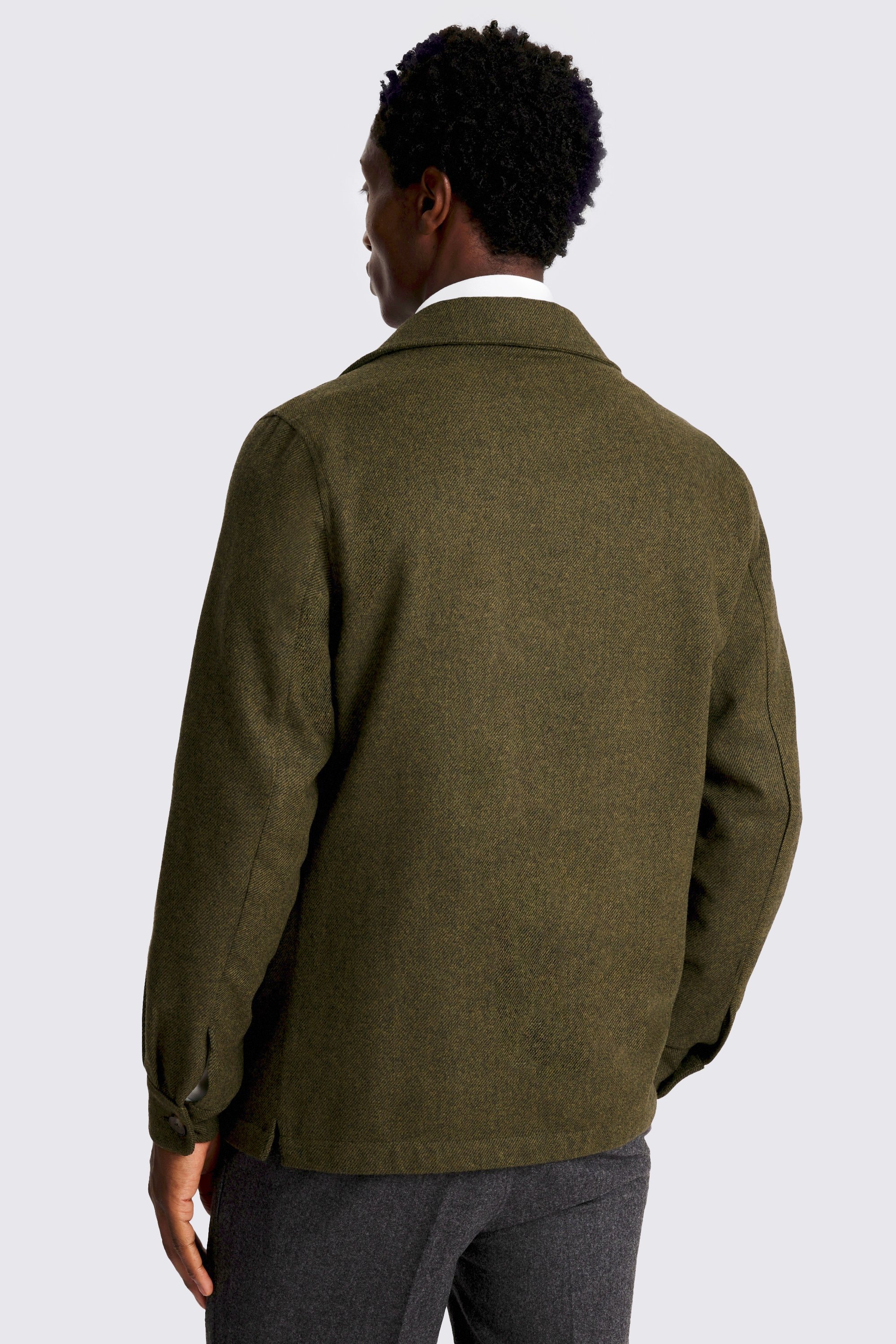 Dark Green Shacket