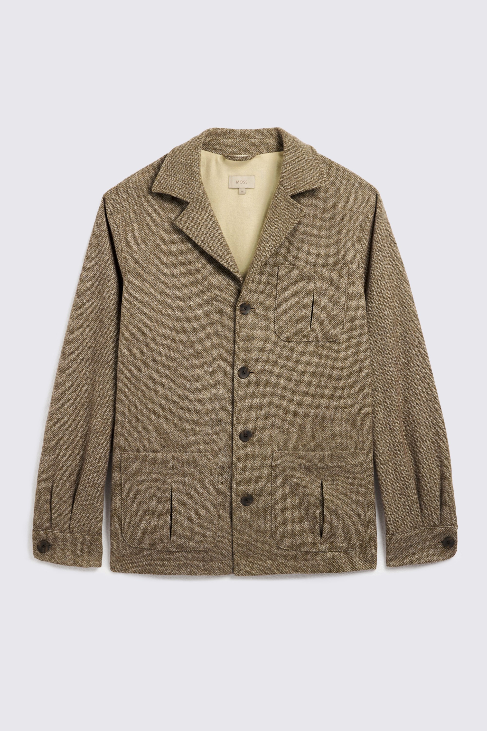 Taupe Safari Shacket