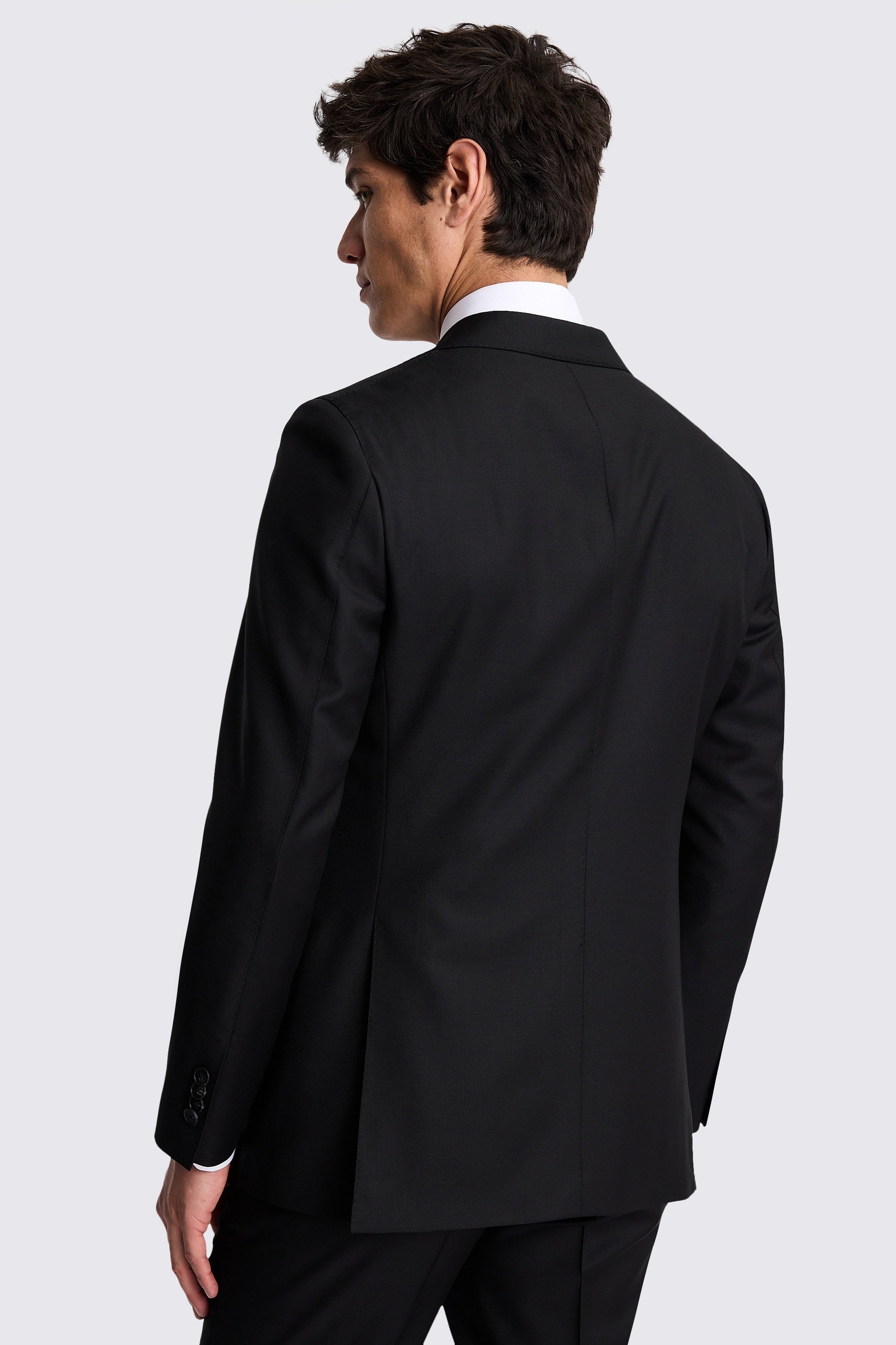 Tailored Fit BlackTwill Suit