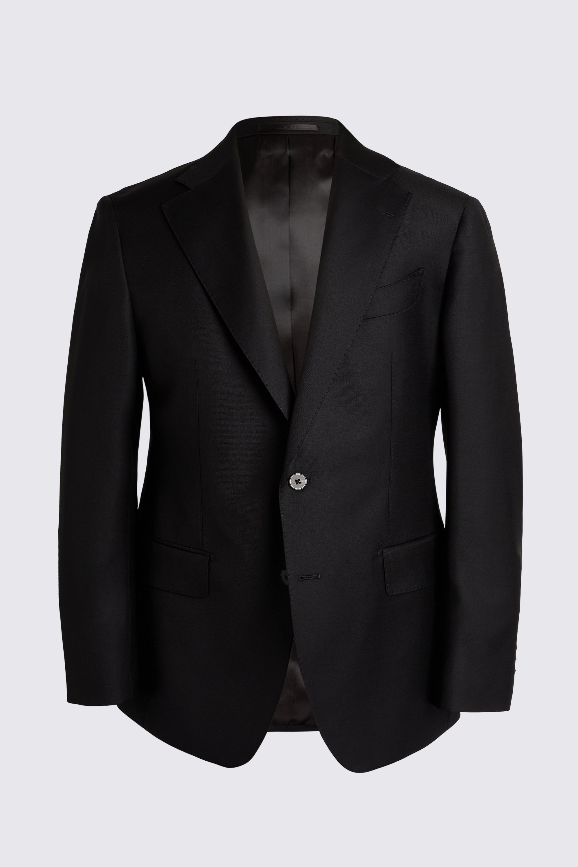 Tailored Fit BlackTwill Suit