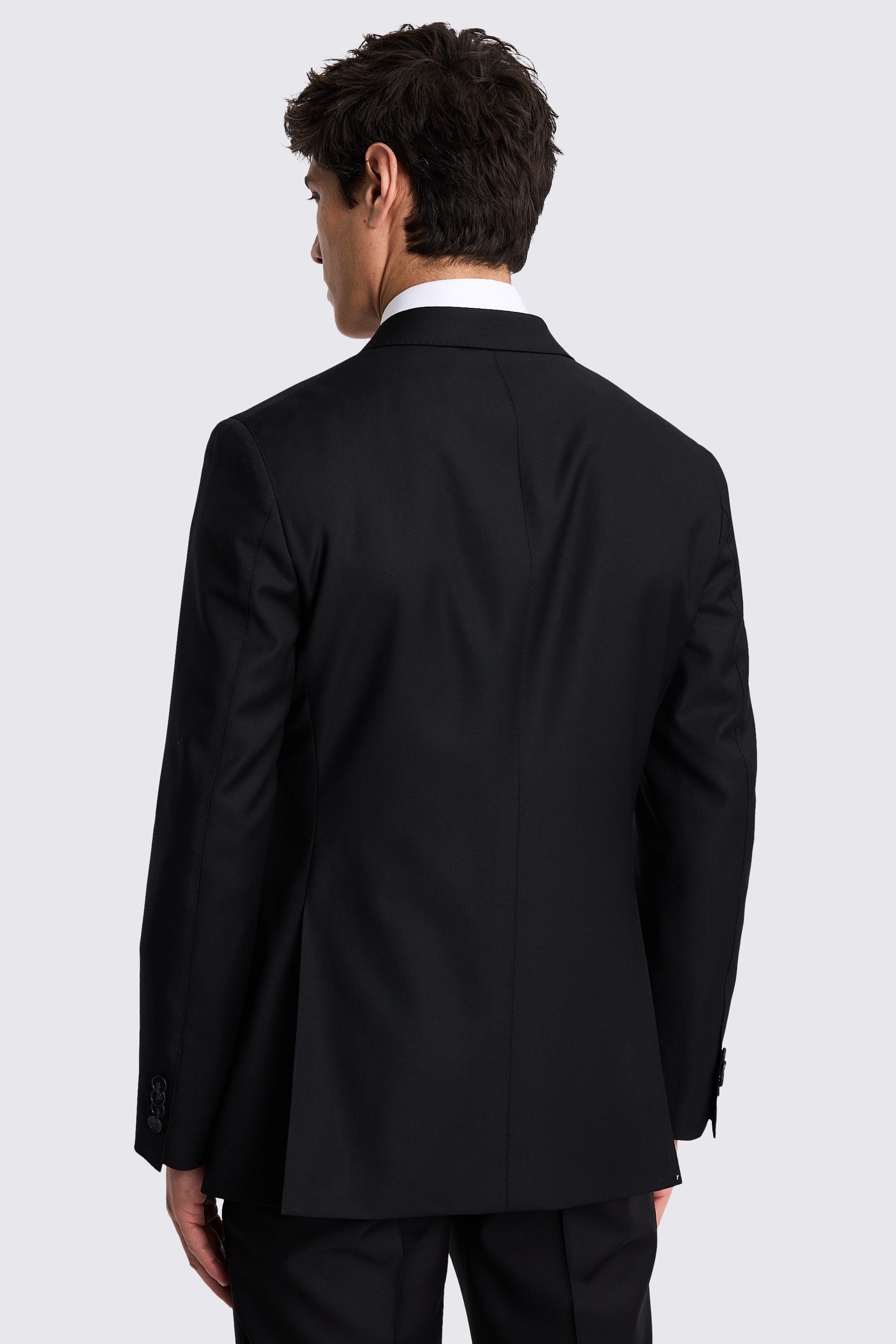 Tailored Fit BlackTwill Suit