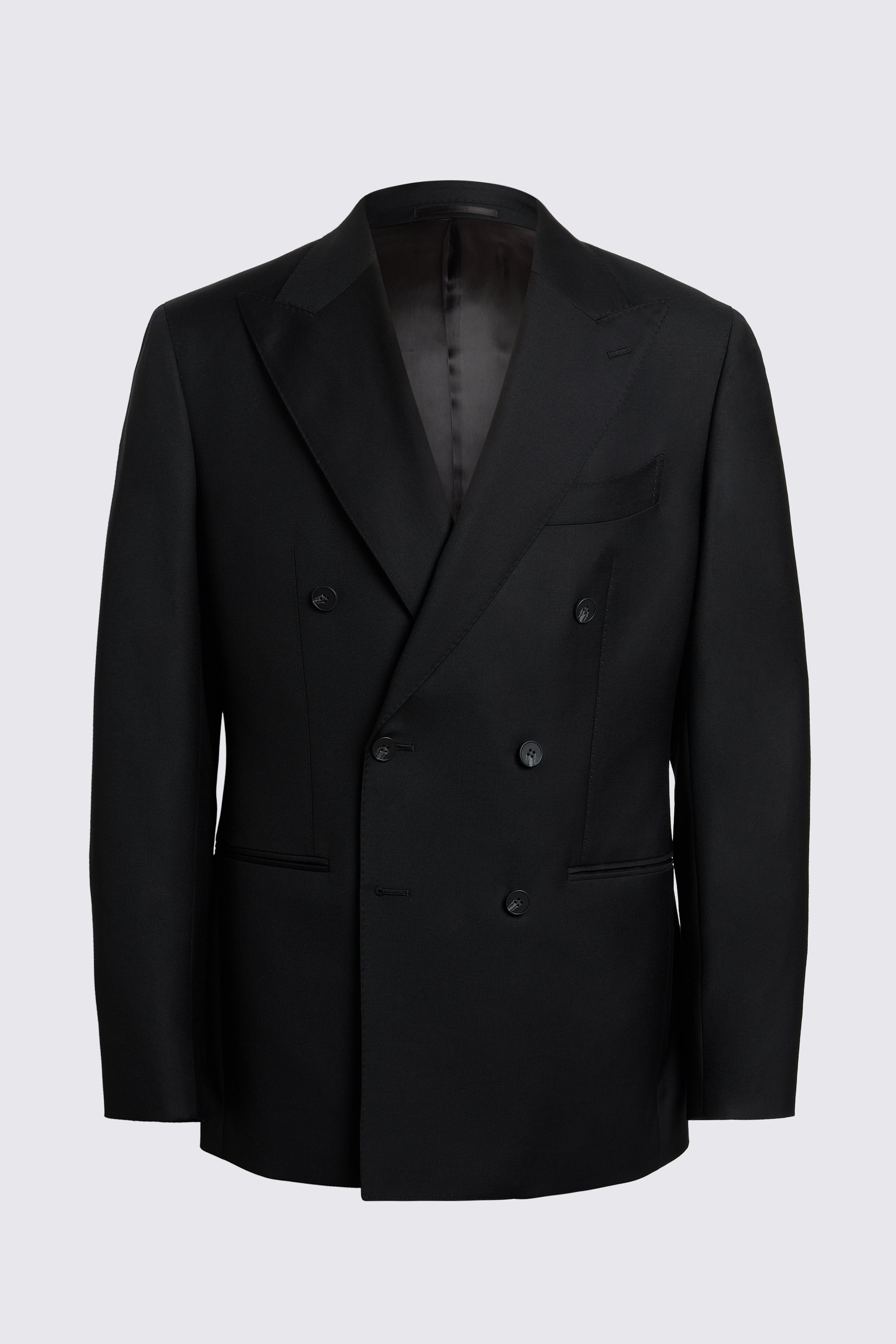 Tailored Fit BlackTwill Suit