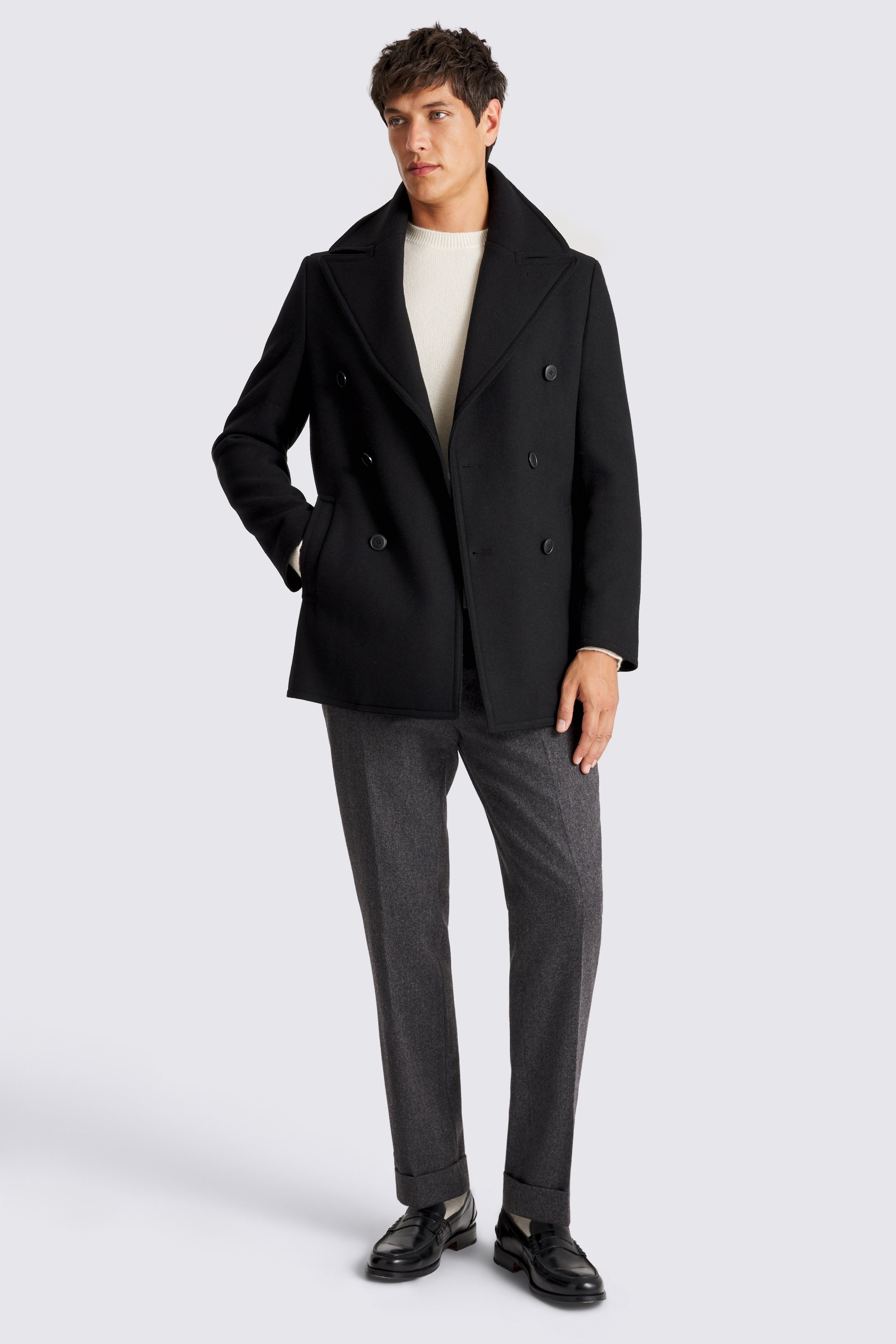 Black Peacoat