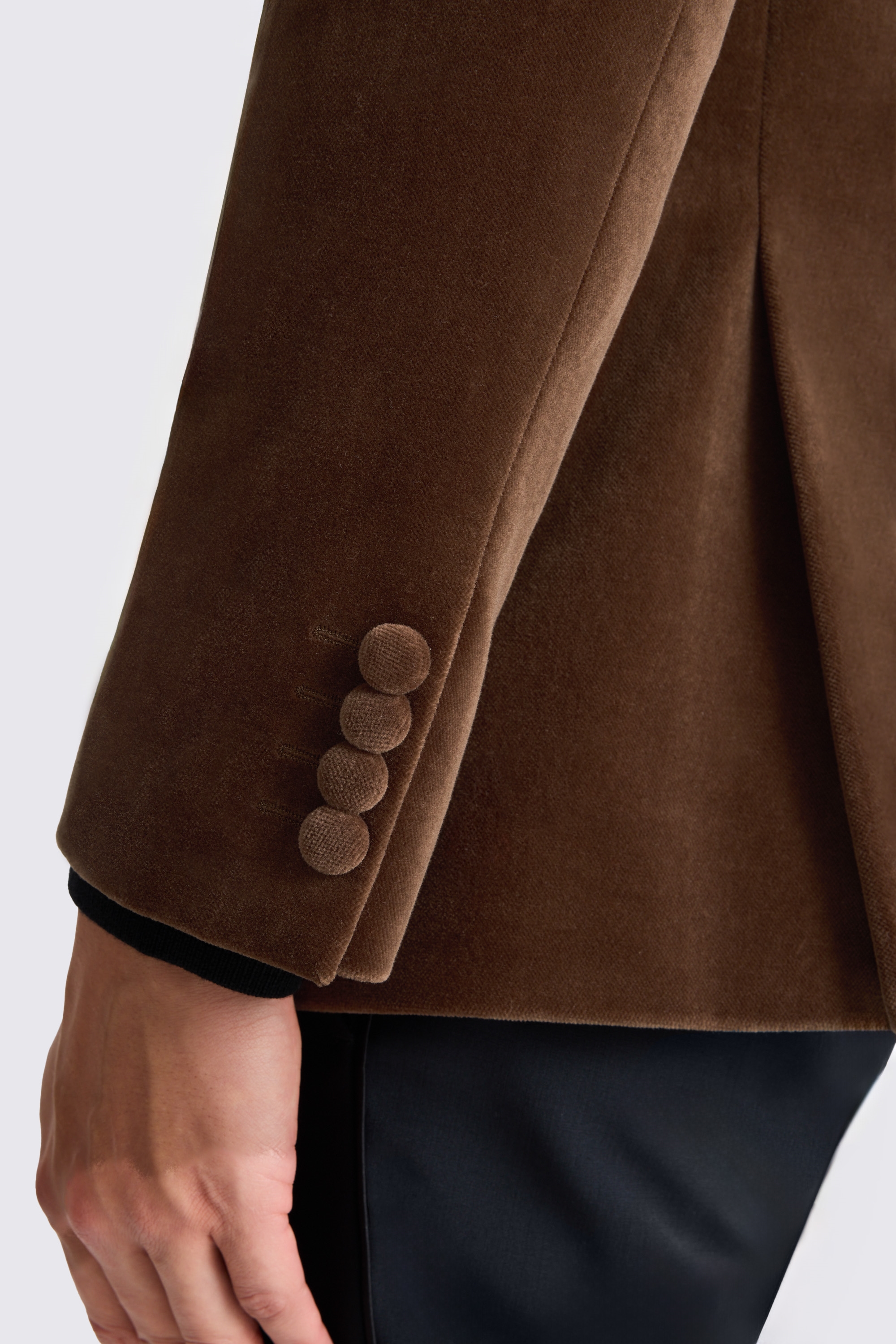 Tailored Fit Burnt Orange Jacket