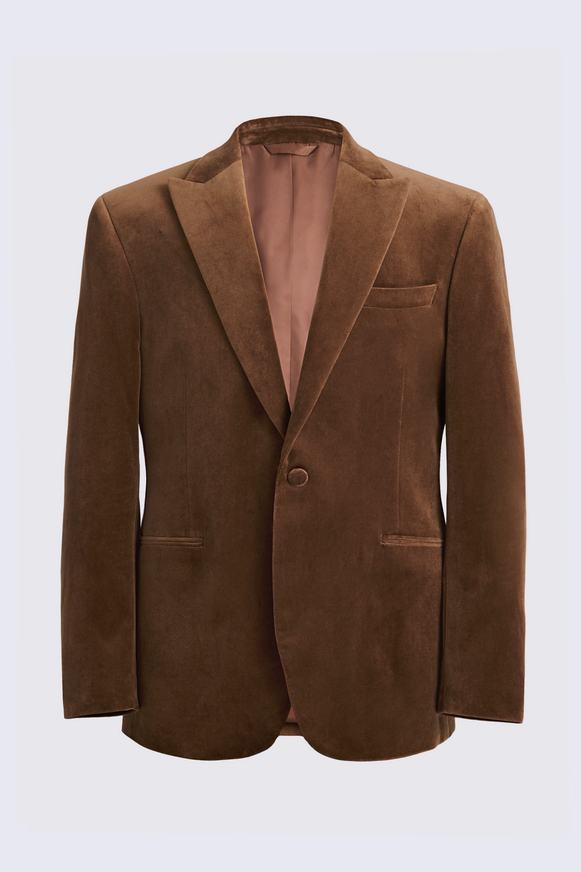 Tailored Fit Burnt Orange Jacket