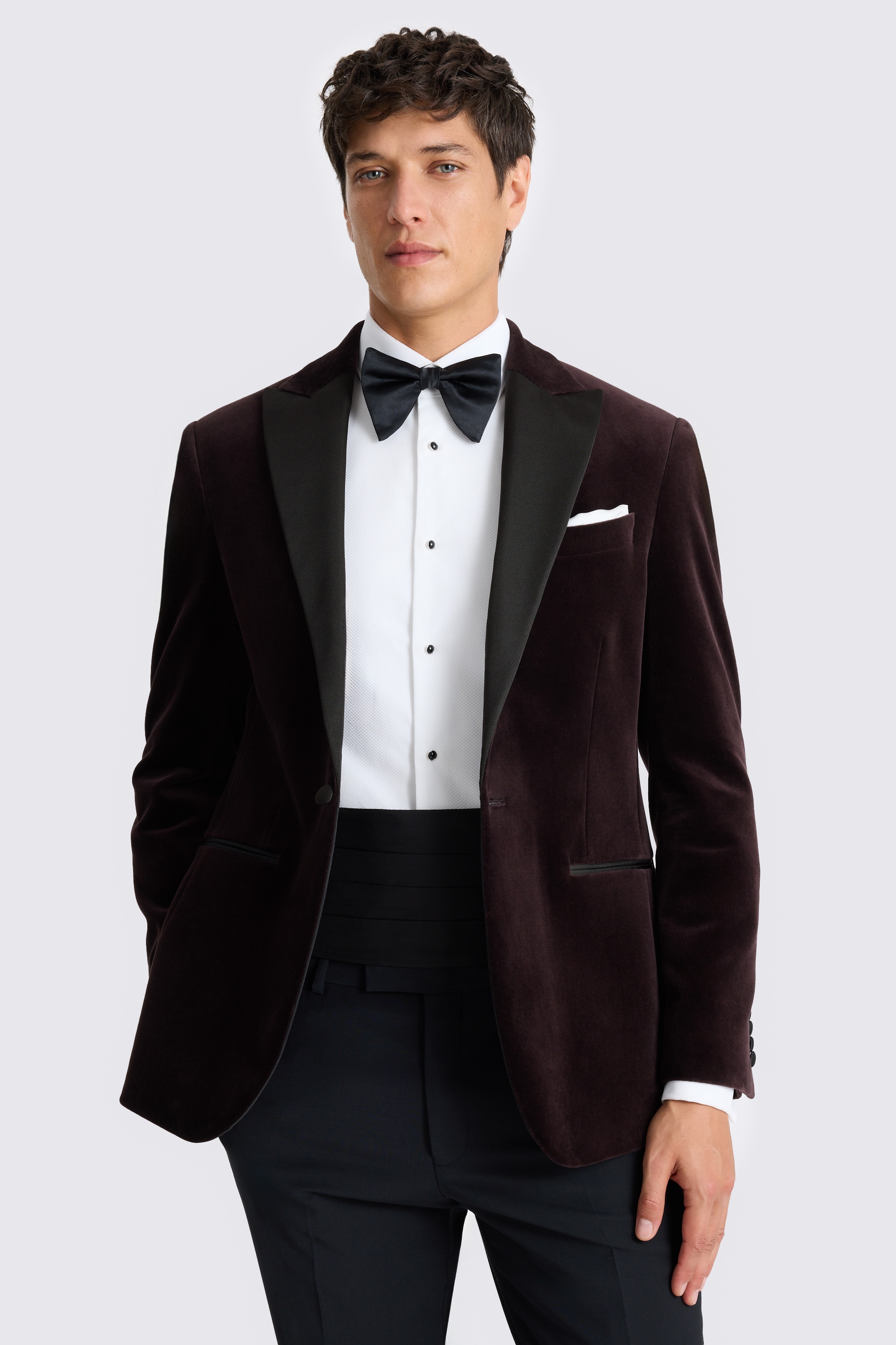 Regular Fit Grape Jacket