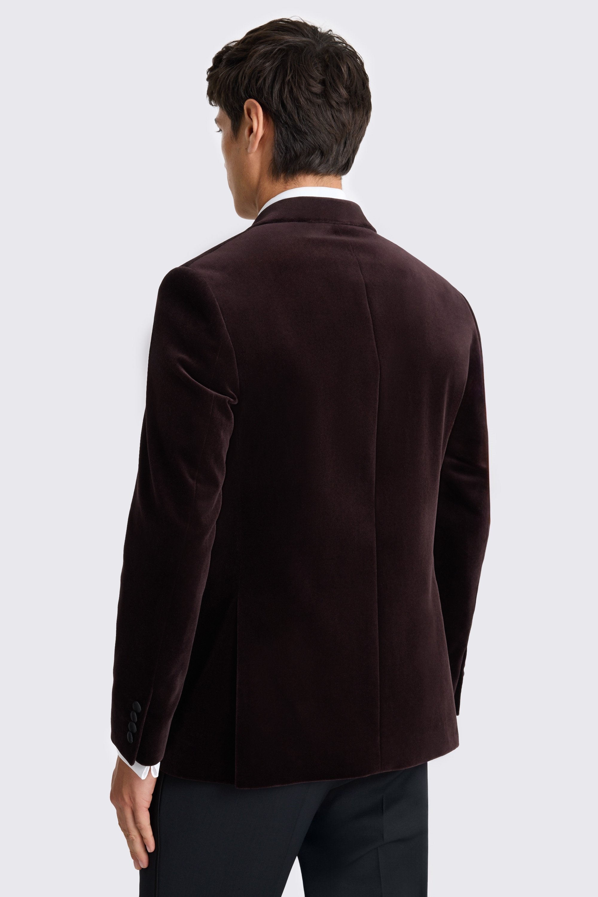 Regular Fit Grape Jacket
