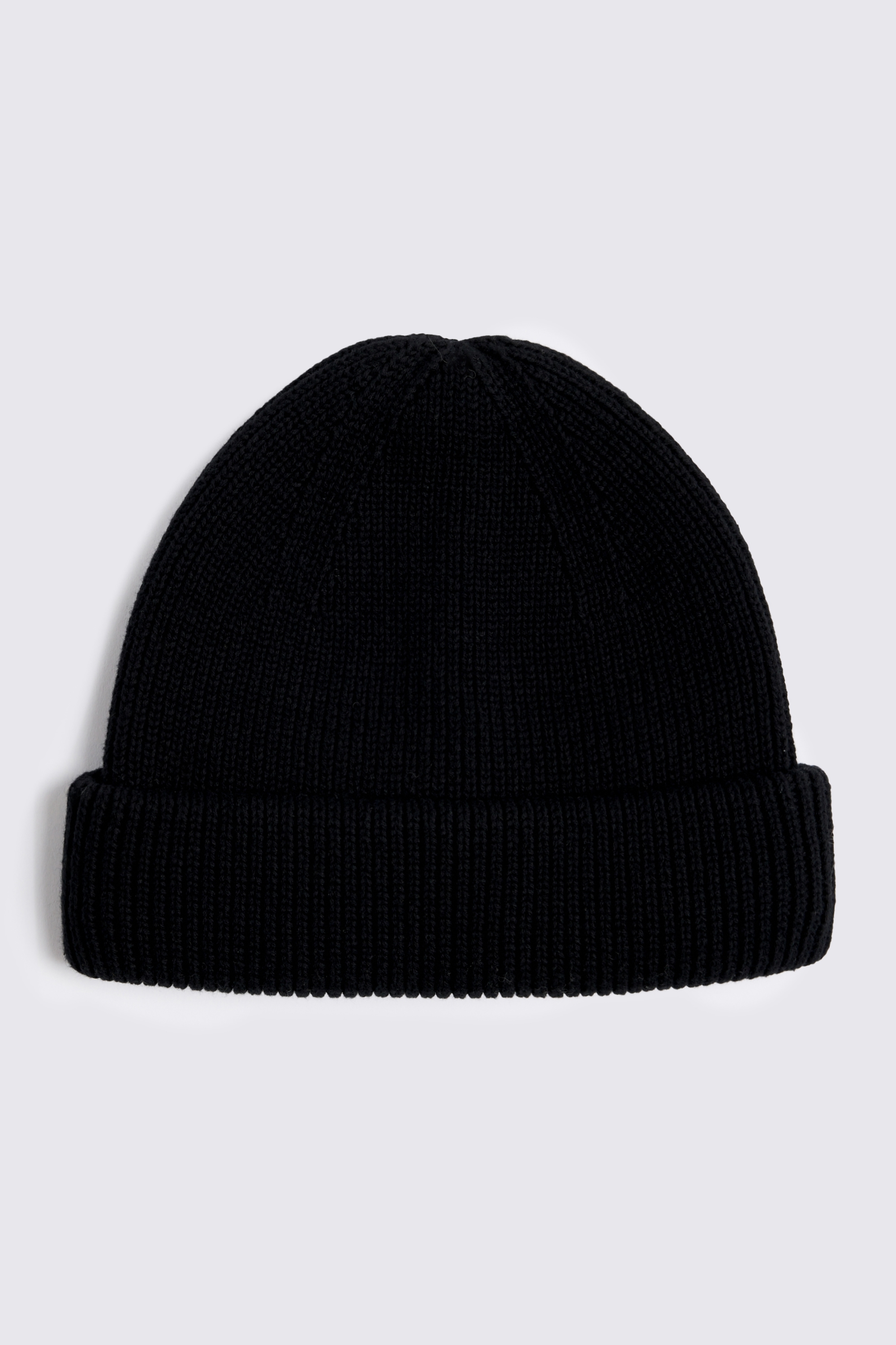 Black Fisherman Beanie