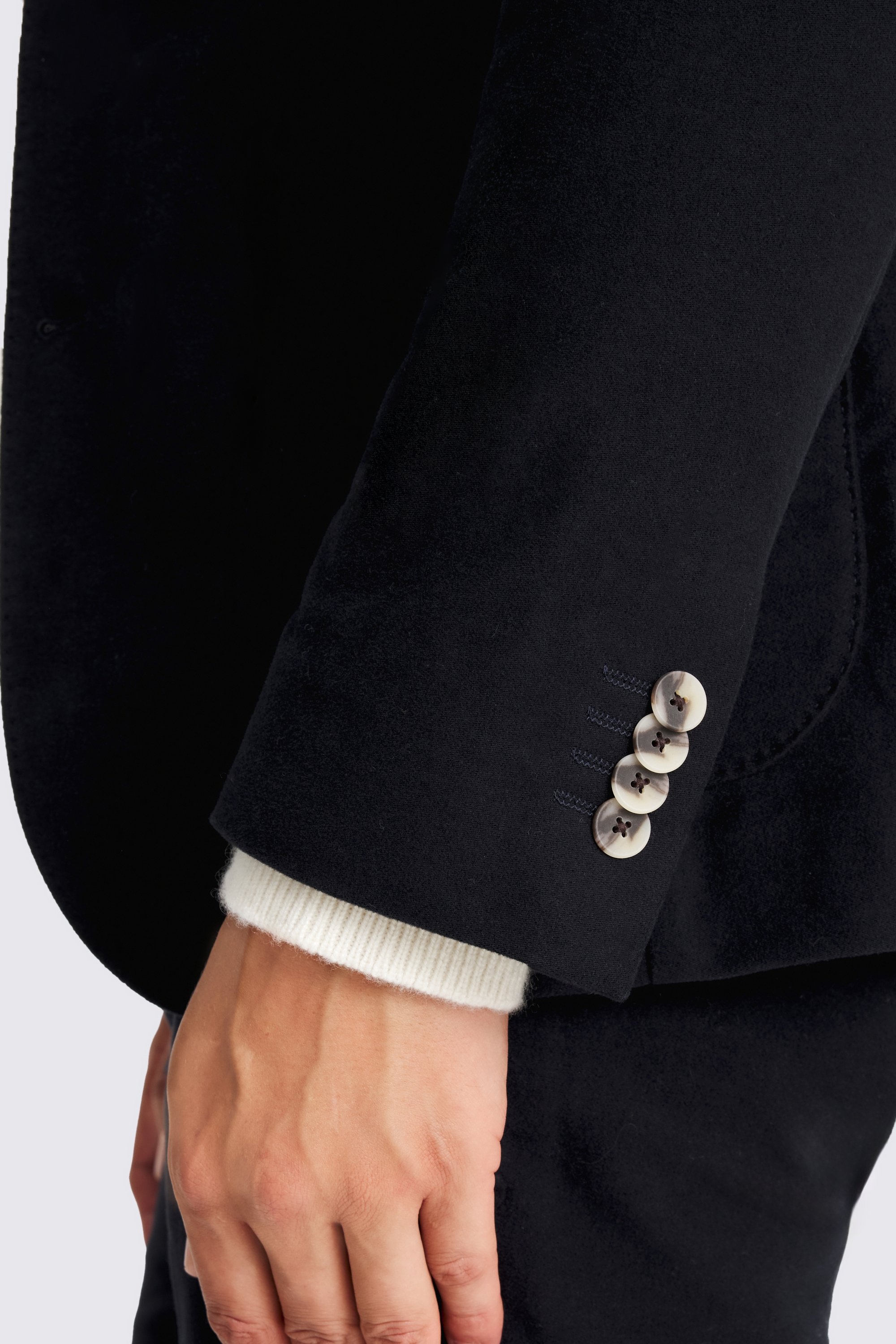 Navy Moleskin Jacket