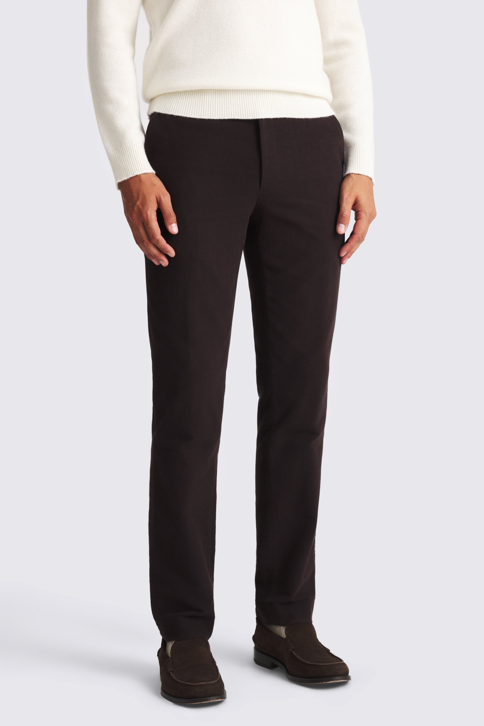 Brown Moleskin Trousers