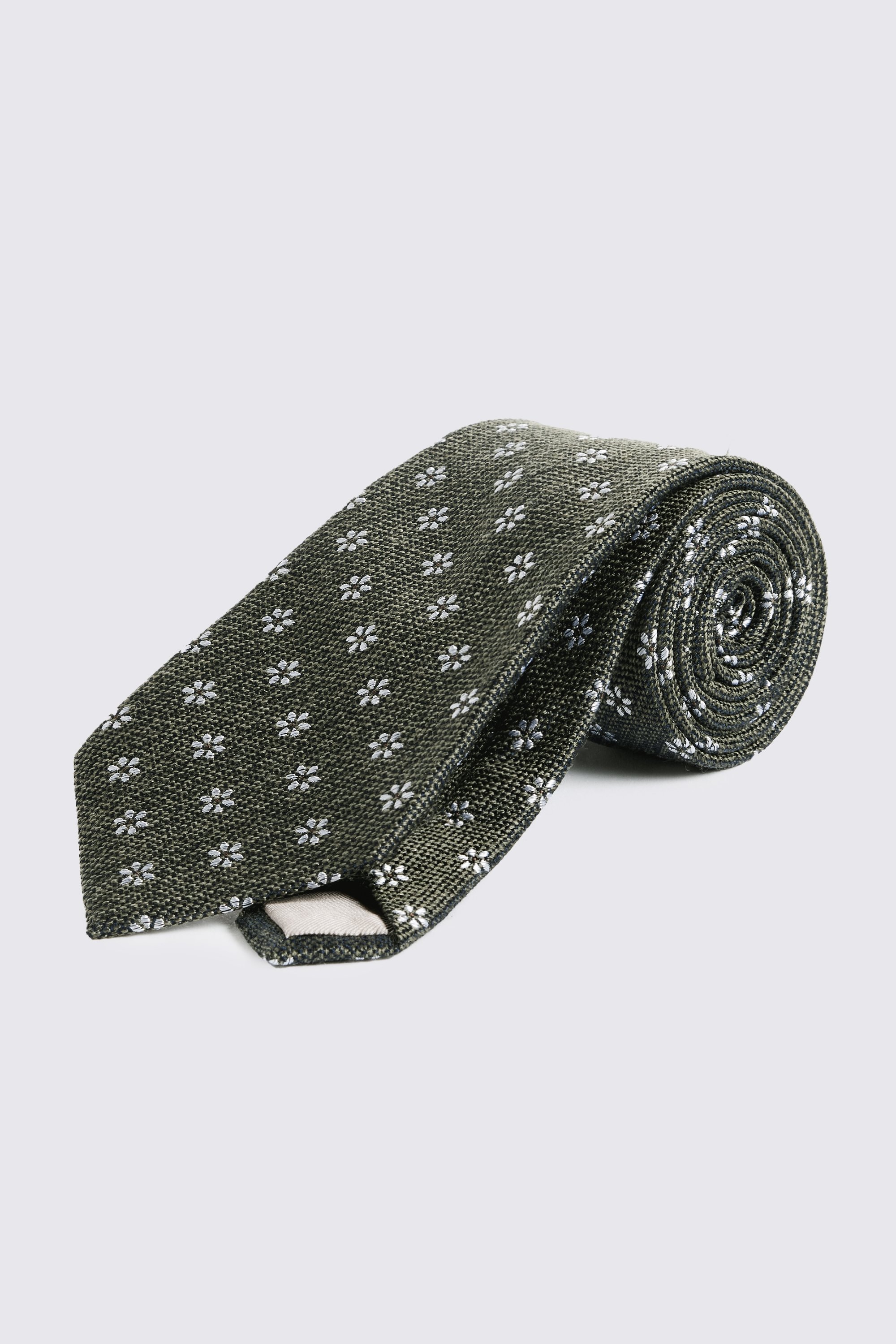 Green Daisy Tie