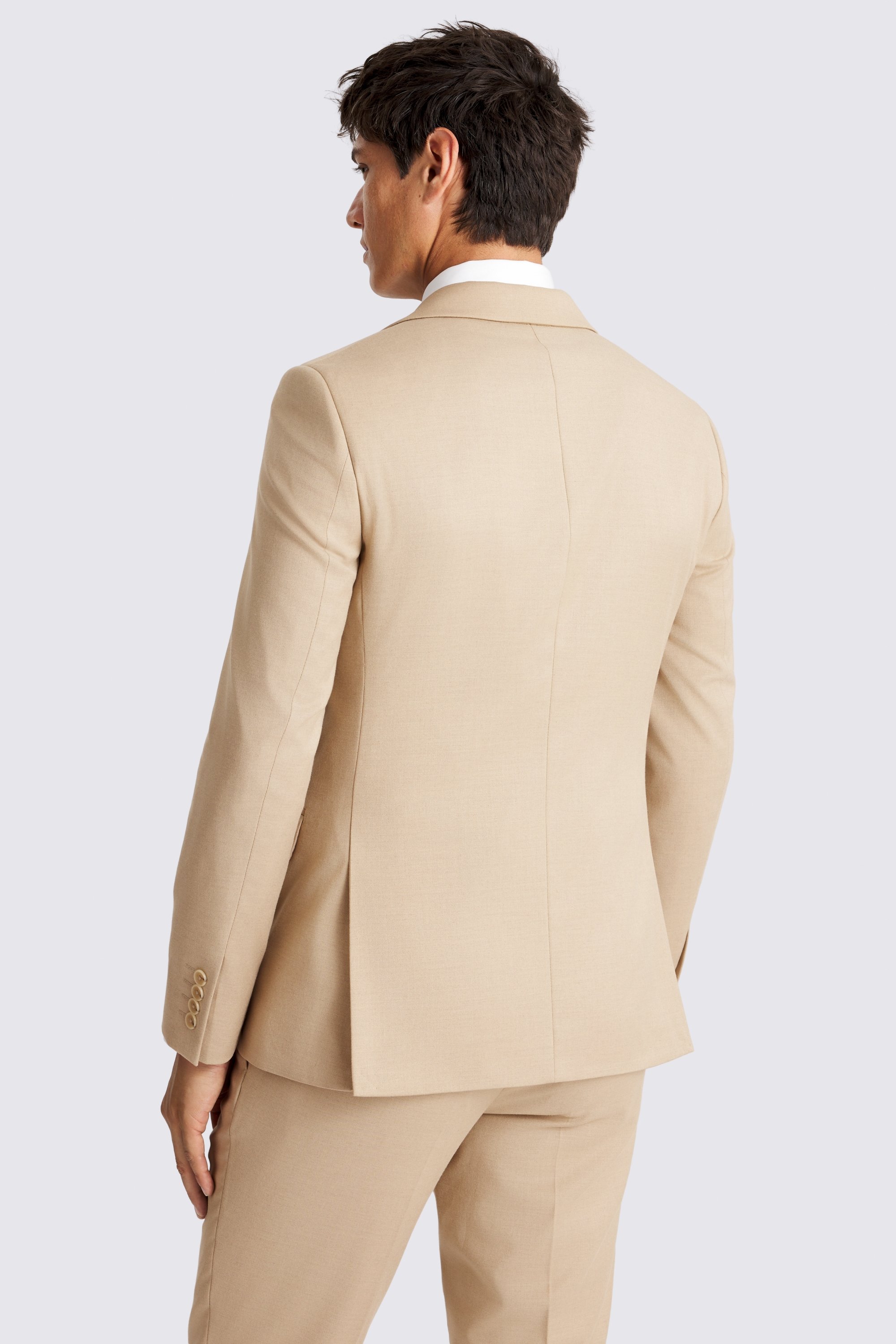 French Connection Slim Fit Neutral Suit