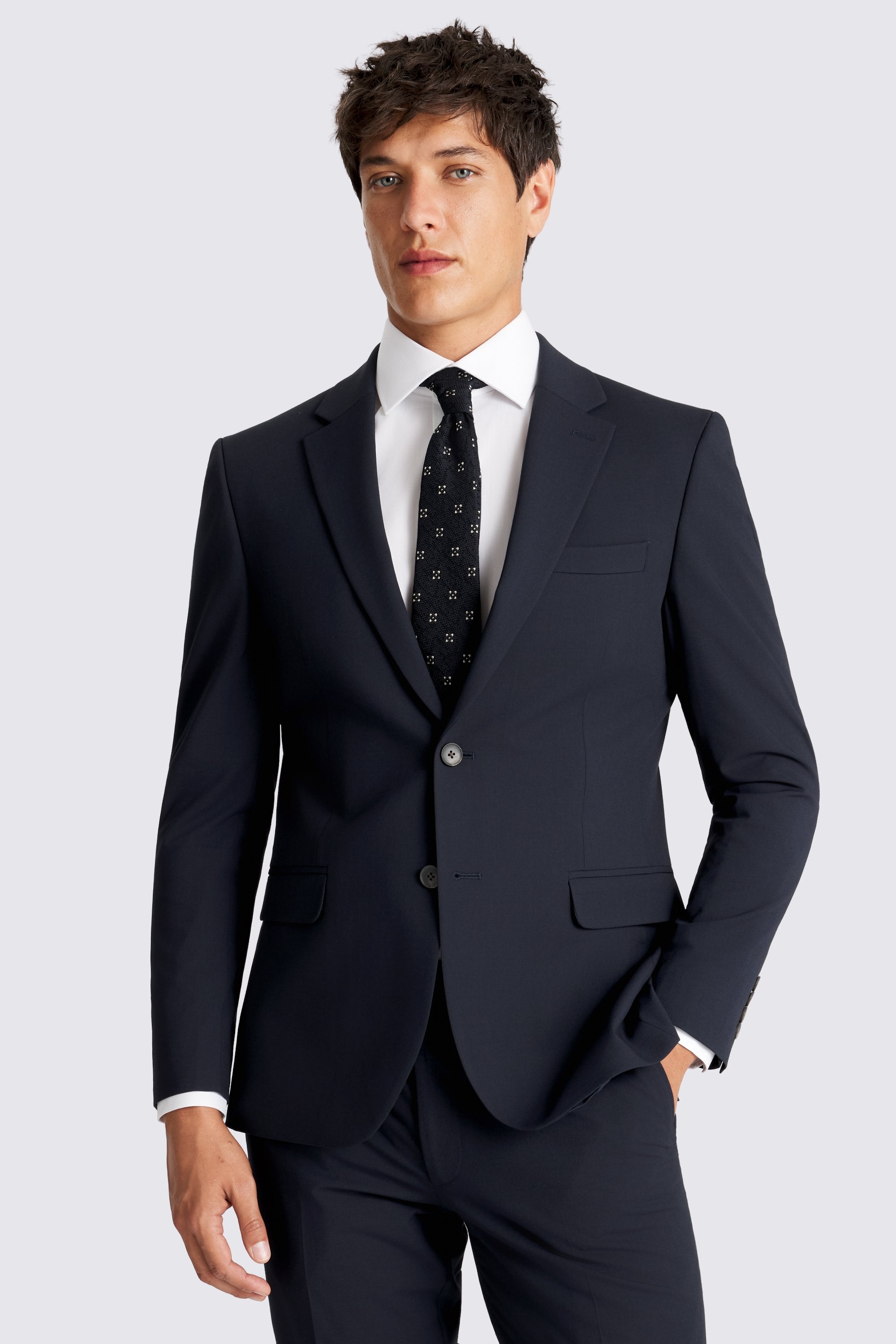 French Connection Slim Fit Navy Suit