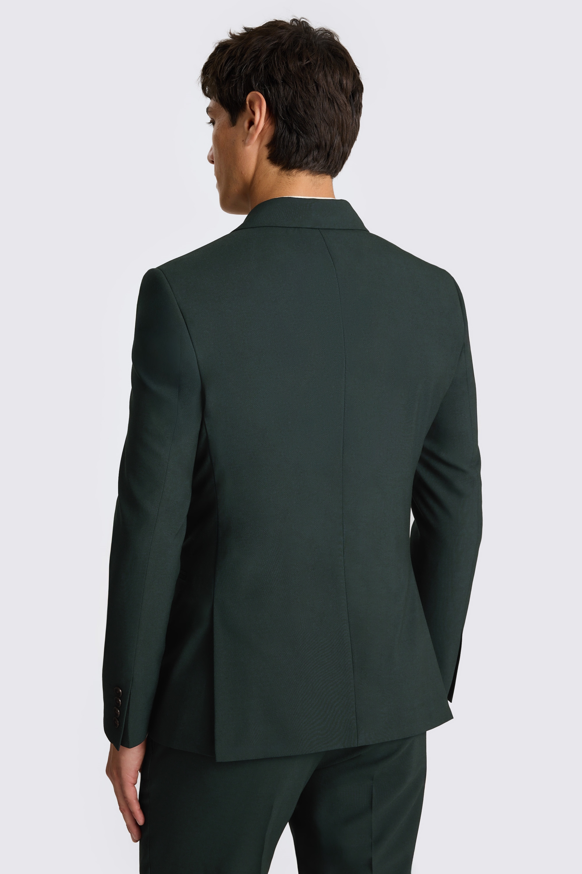 Slim Fit Dark Green Suit