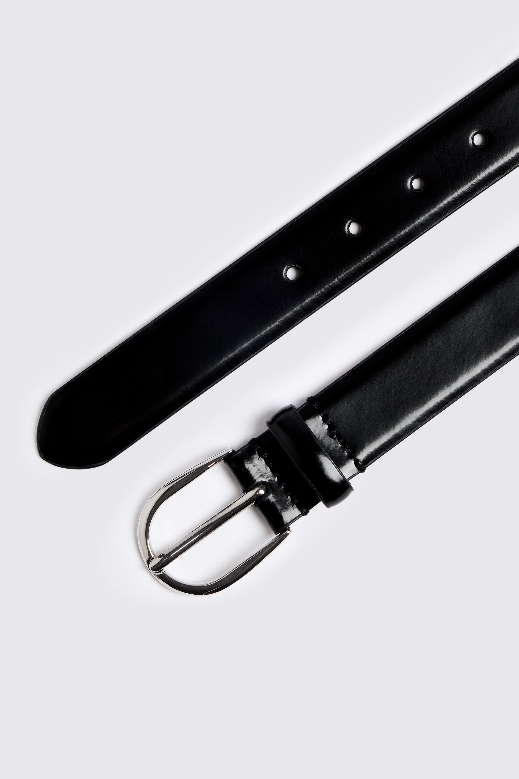Black Highshine Belt
