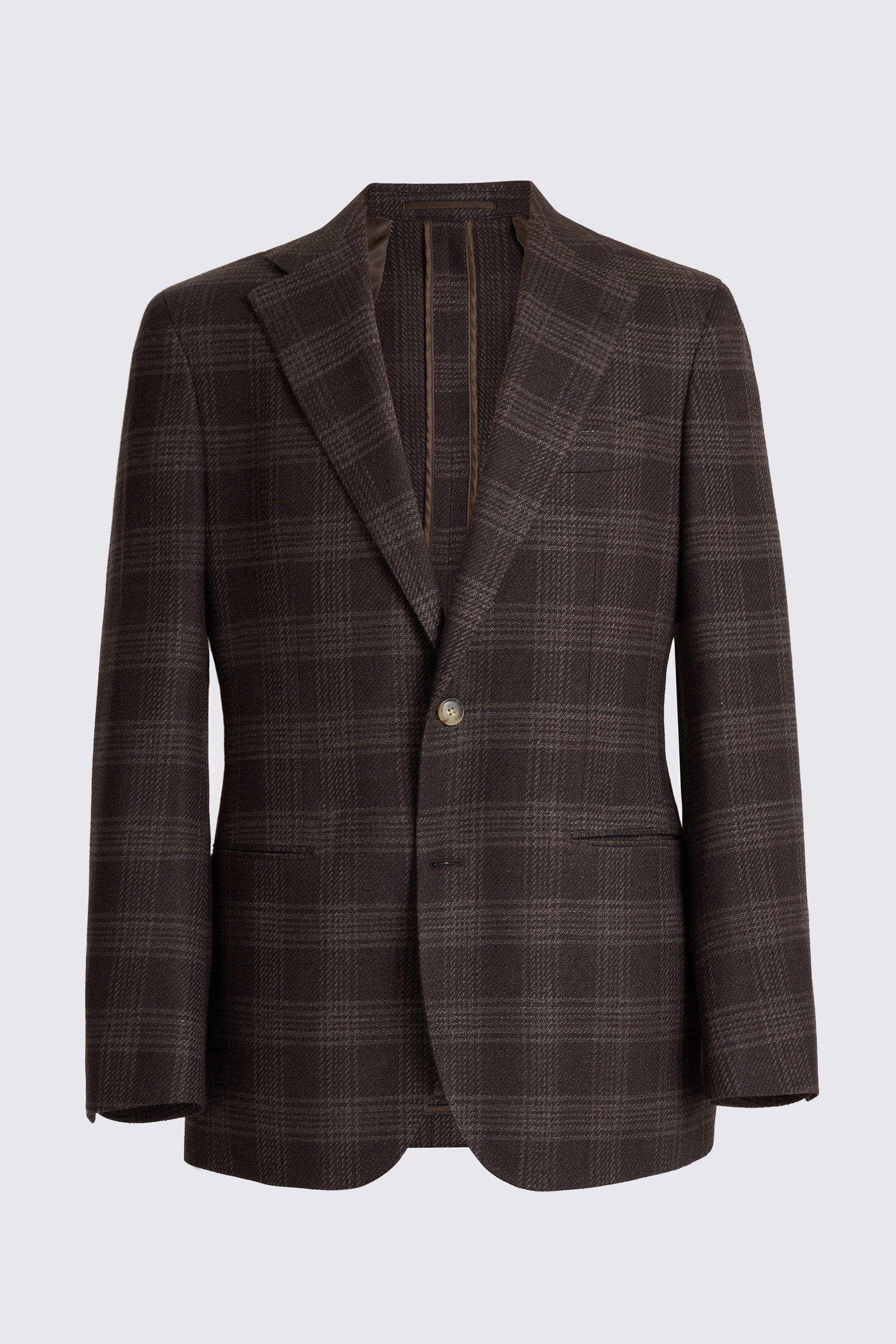 Italian Brown Check Jacket