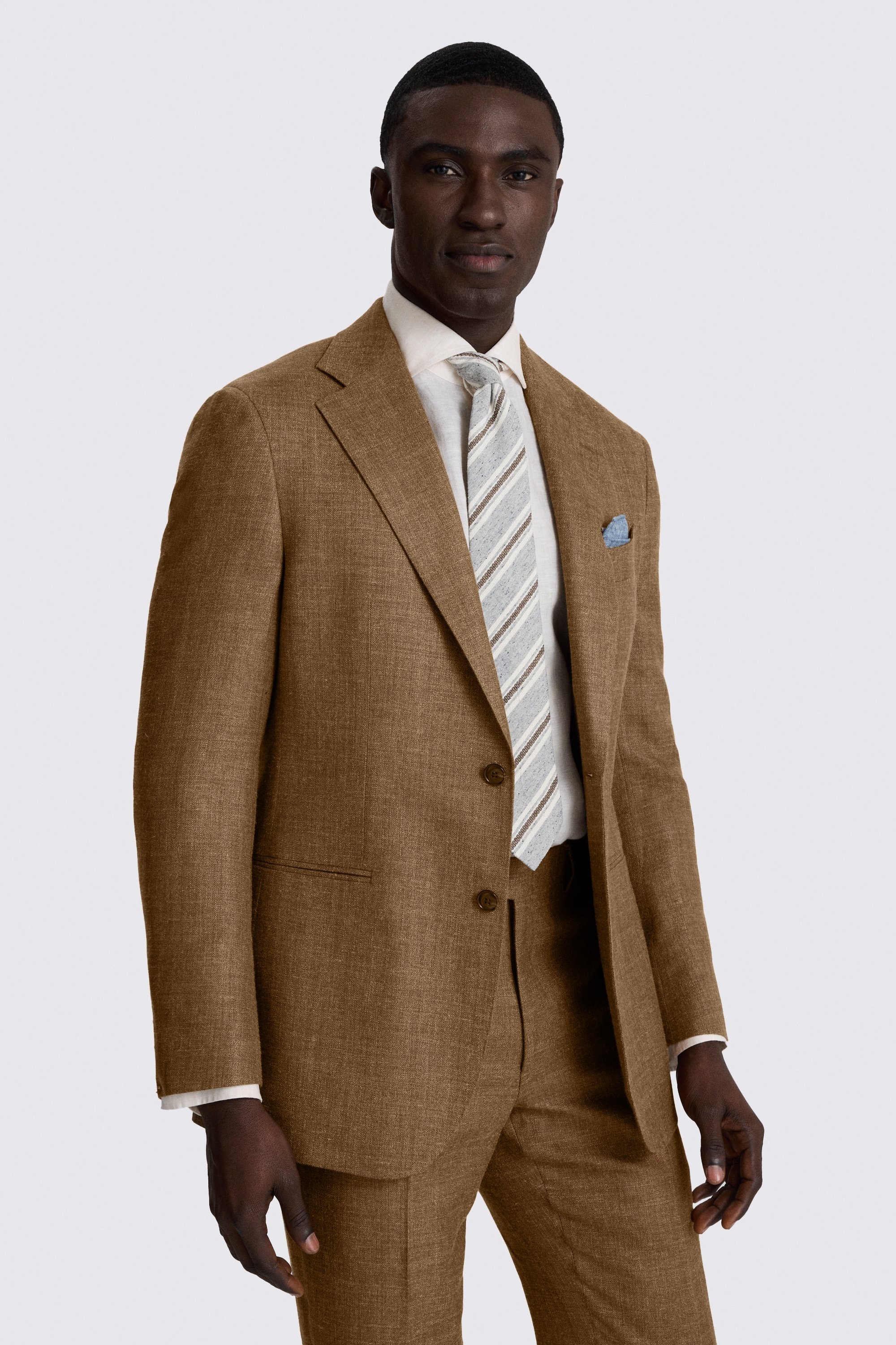 Italian Tailored Fit Copper Suit