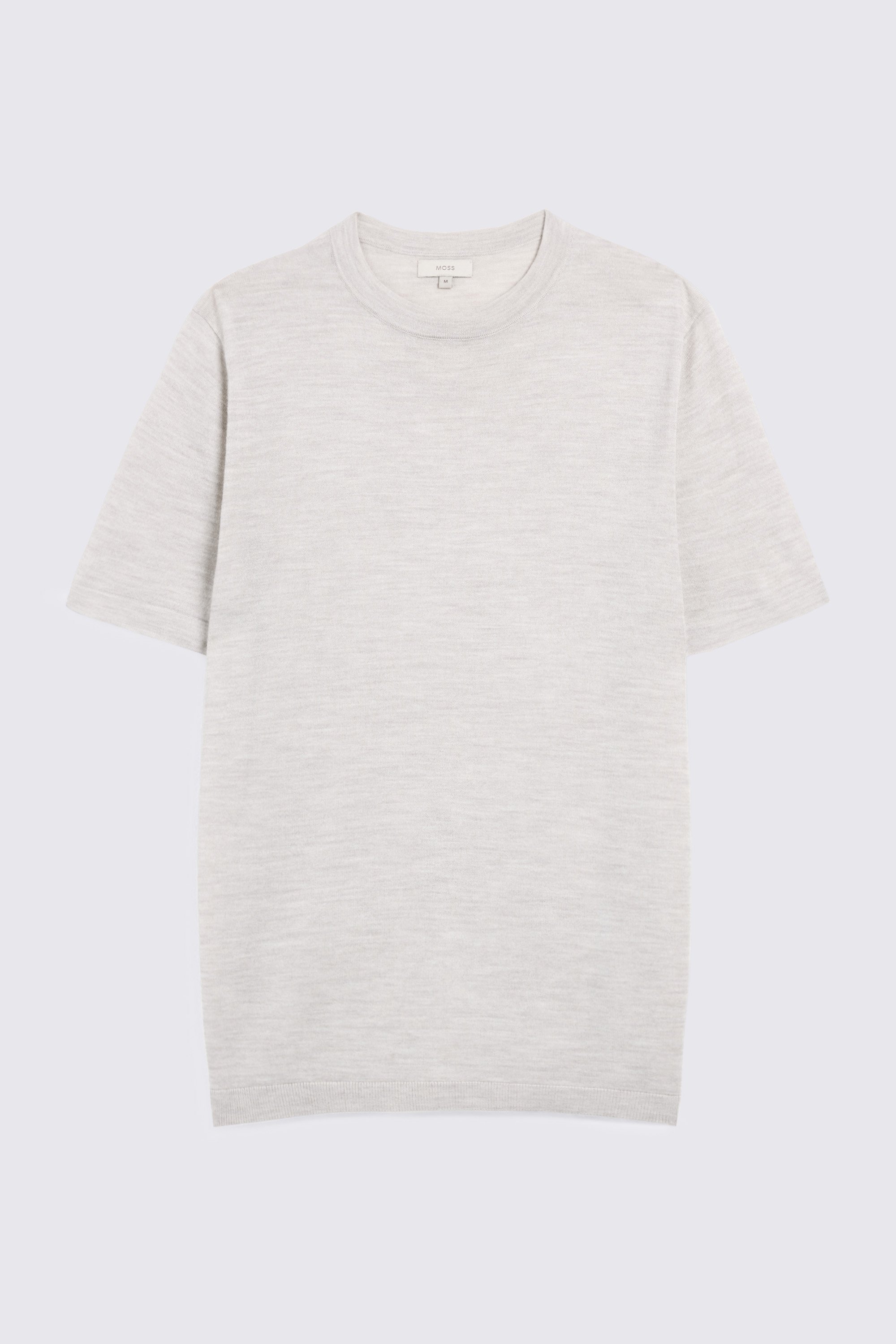 Light Oatmeal Merino T-Shirt