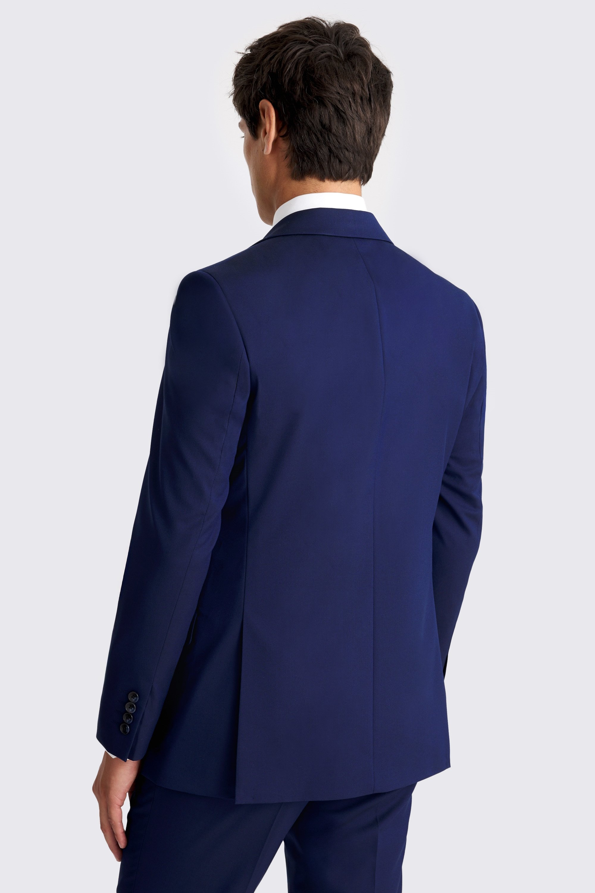 Tailored Fit Blue Jacket