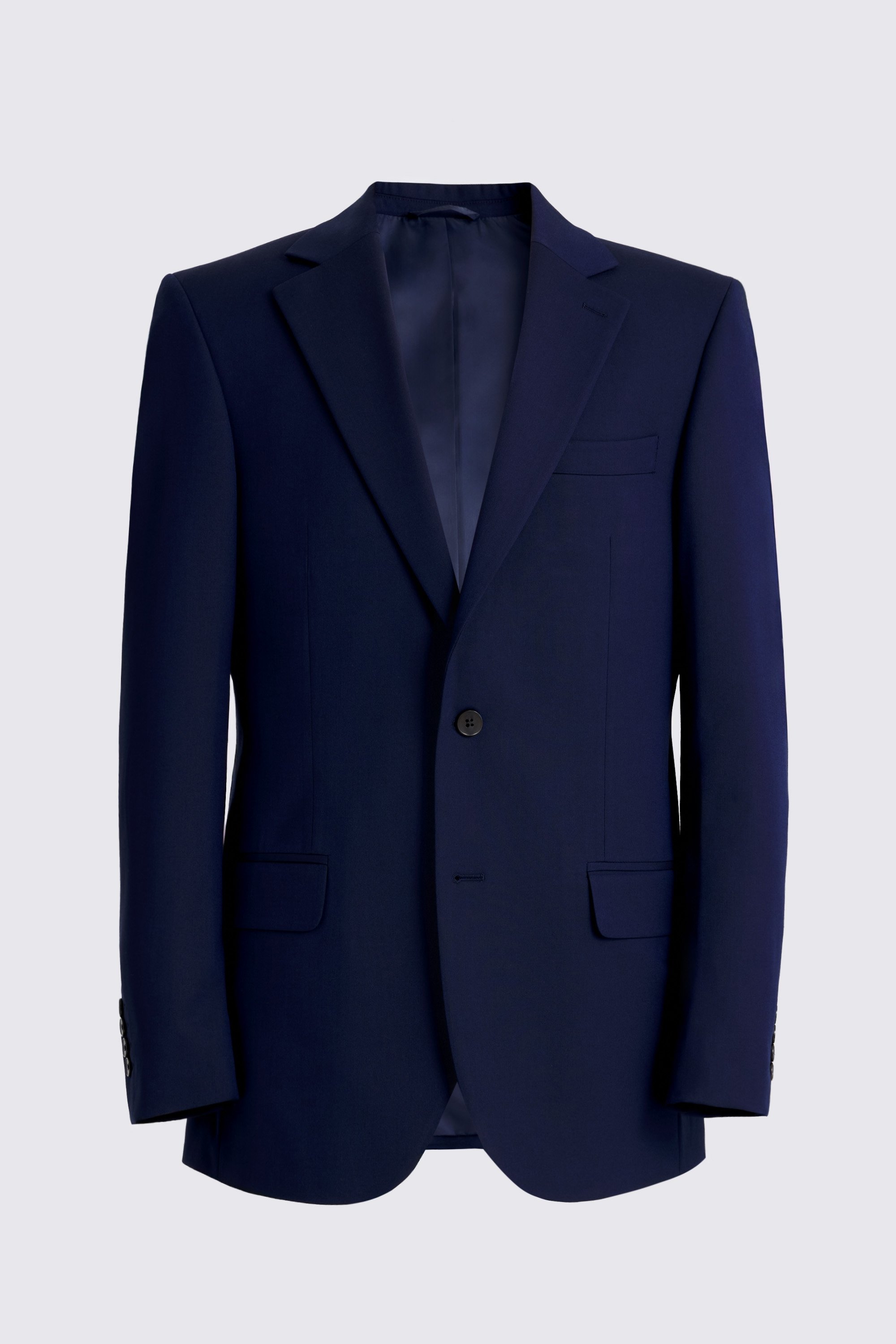 Tailored Fit Blue Jacket