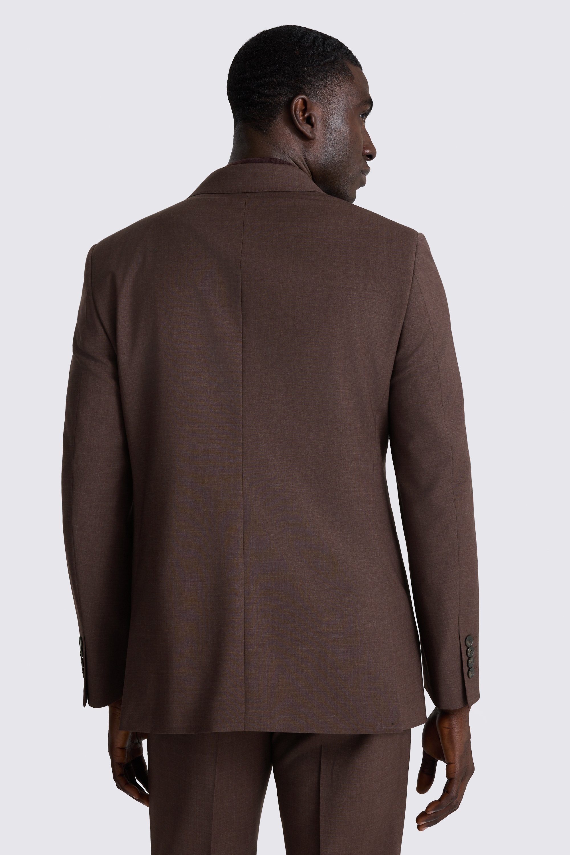 Tailored Performance Dark Plum Jacket