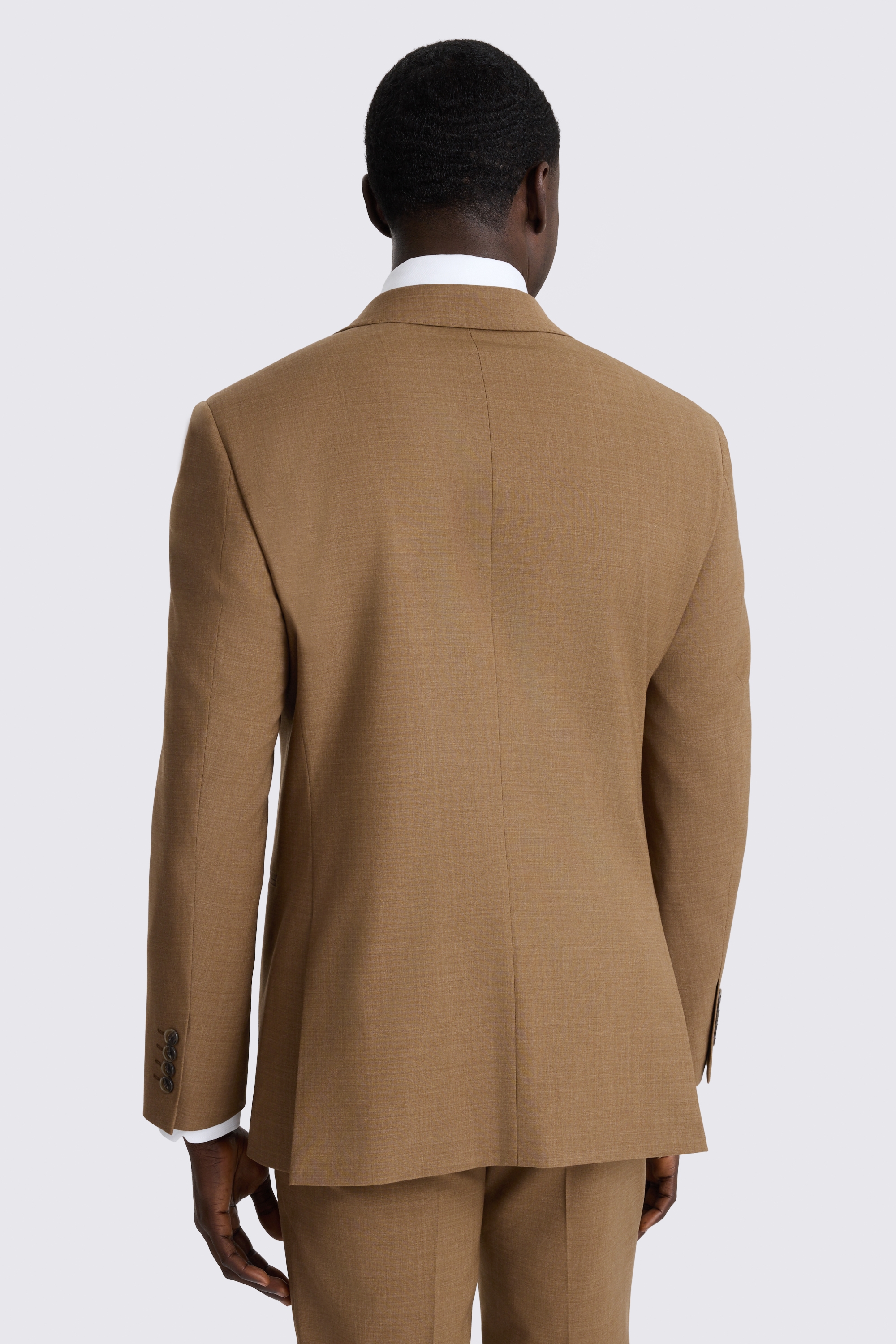 Tailored Fit Chestnut Performance Jacket