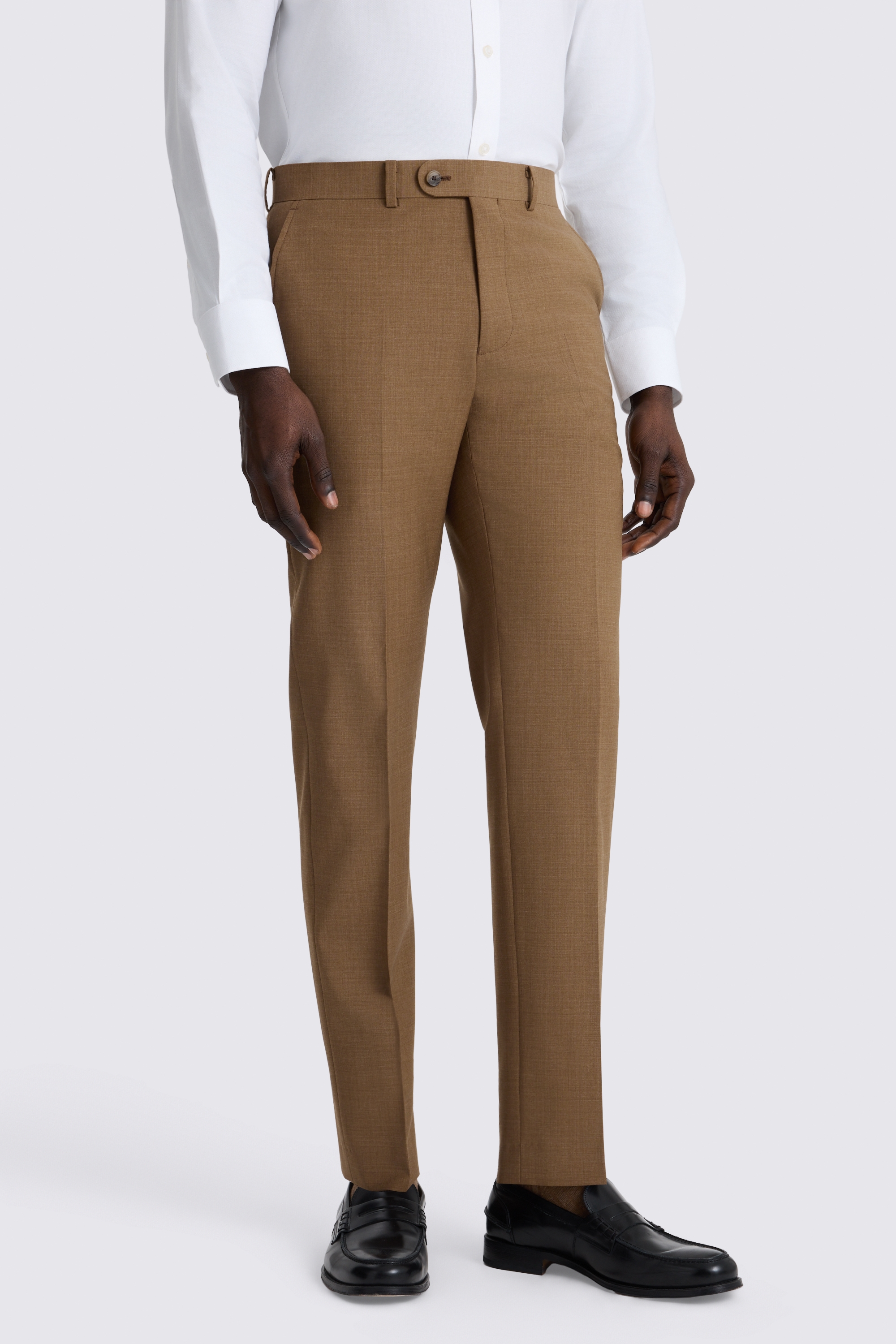 Tailored Fit Chestnut Performance Jacket