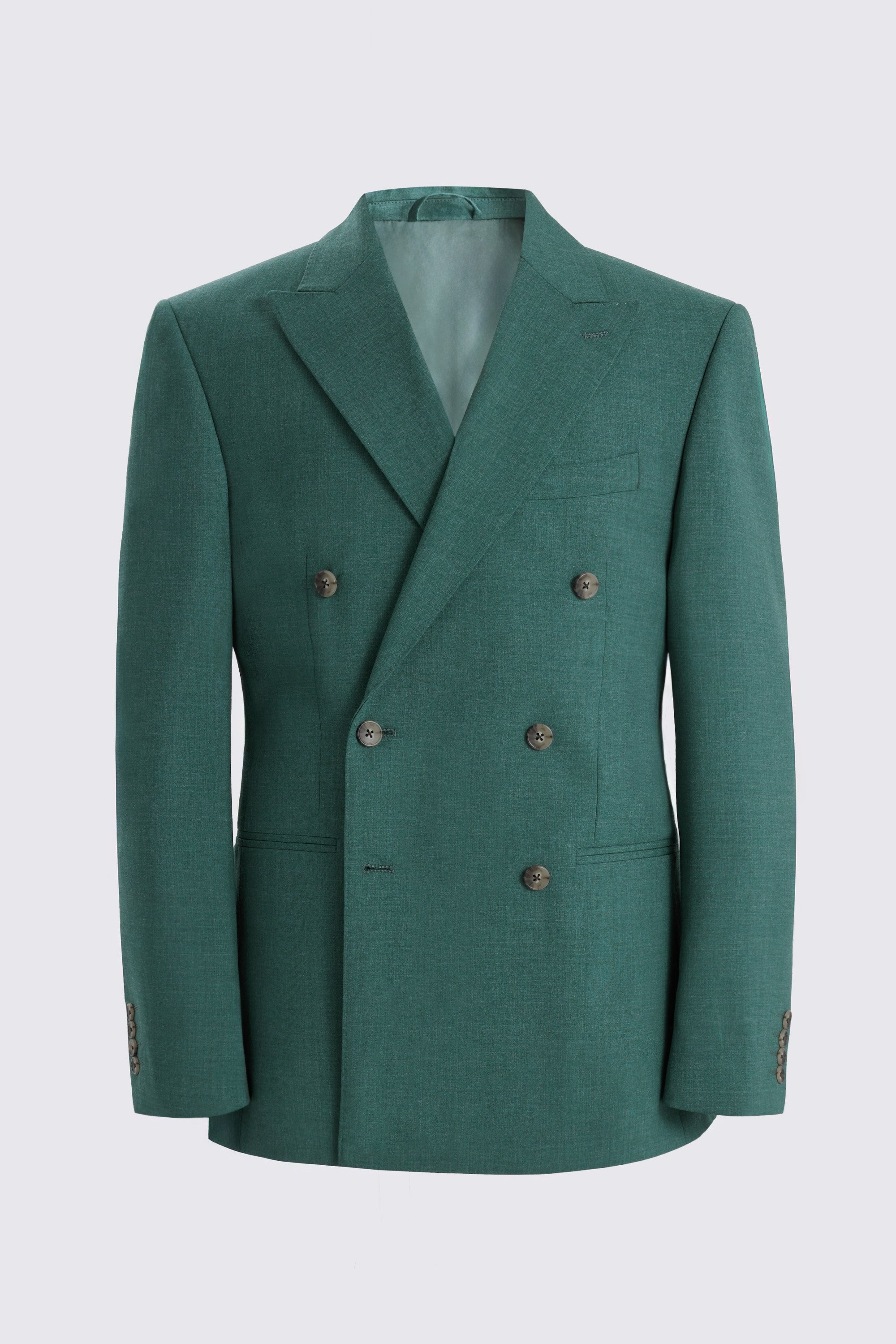 Slim Fit Green Marl Jacket 