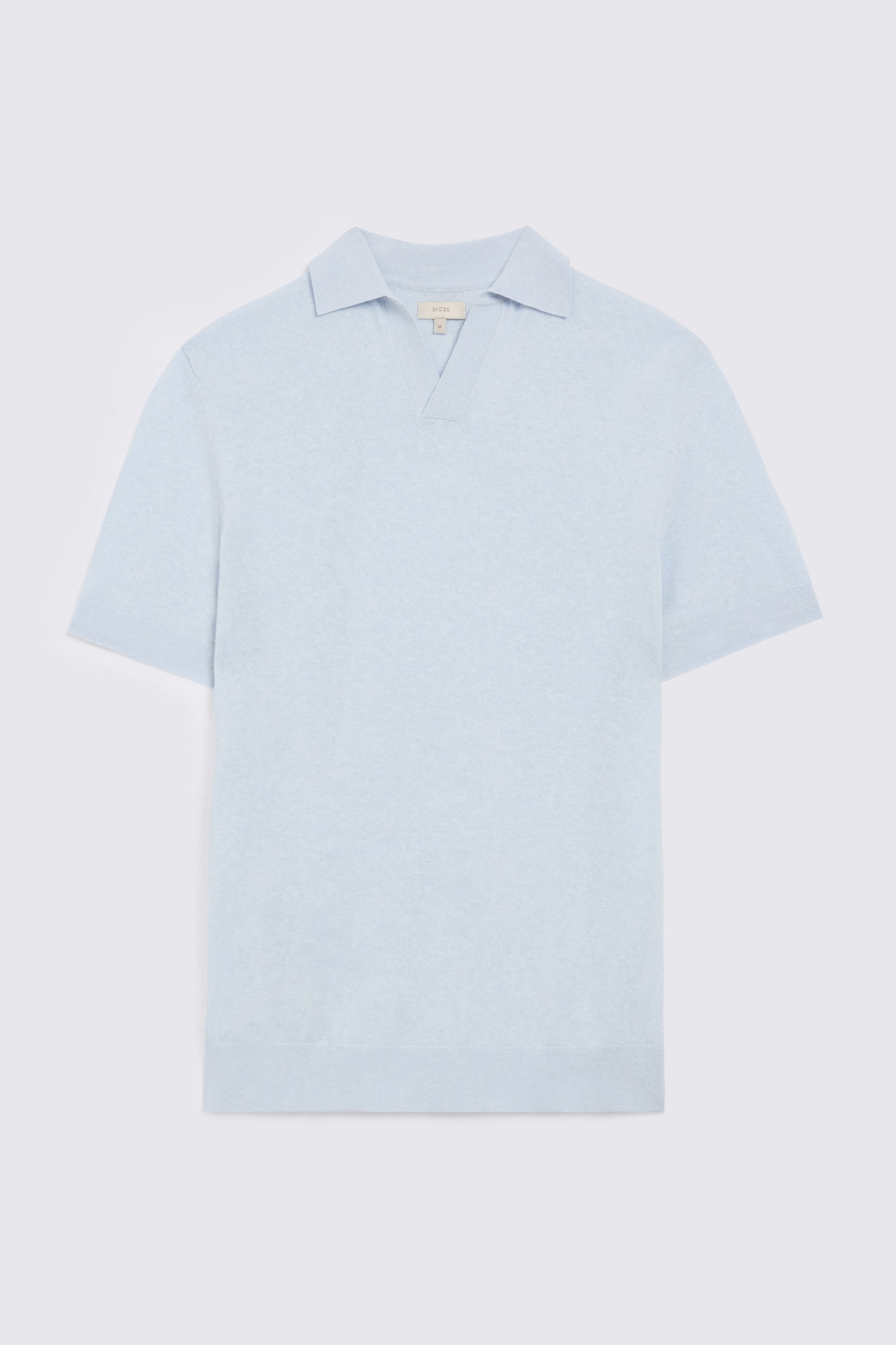 Linen Blend Light Blue Skipper