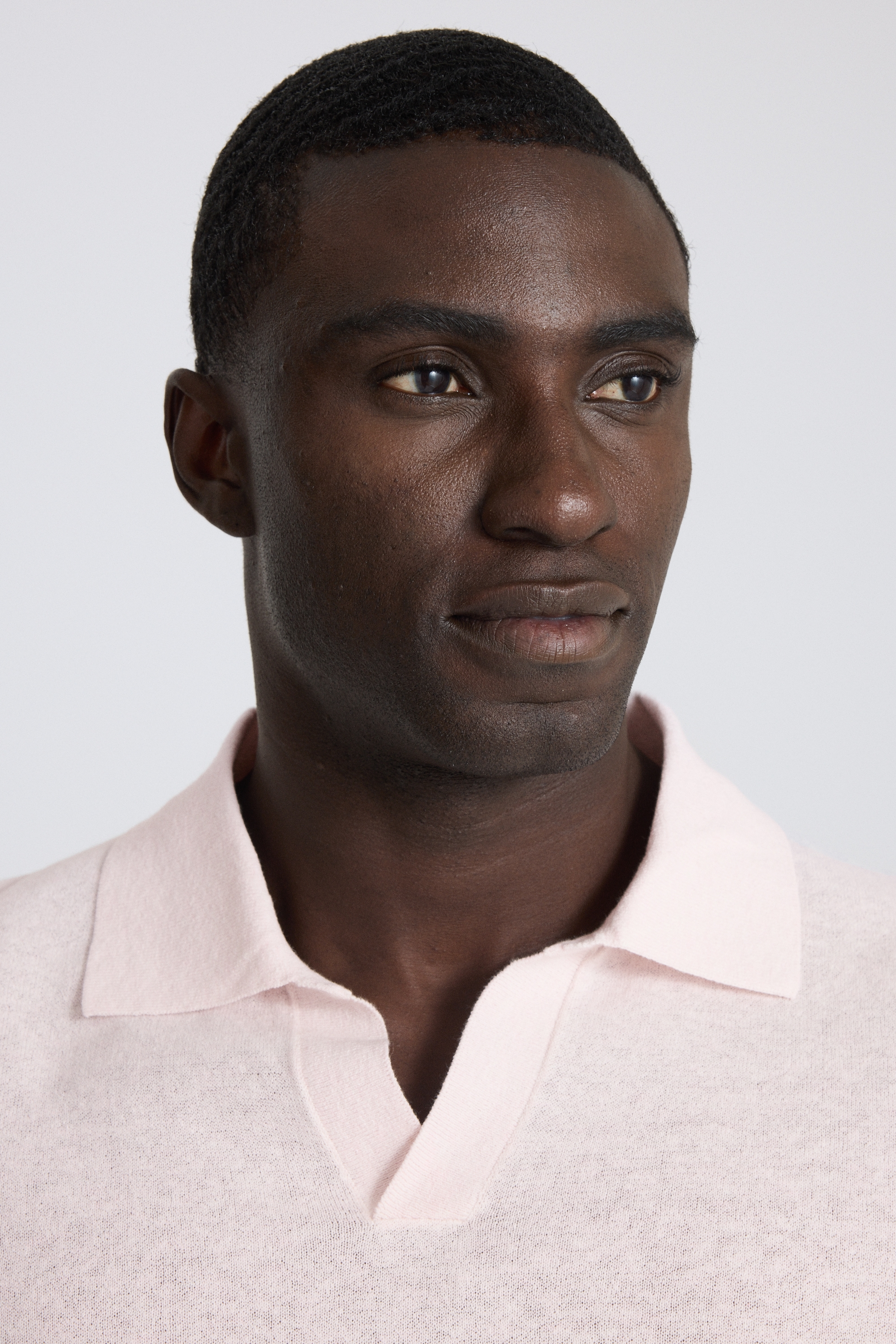 Linen Blend Soft Pink Skipper