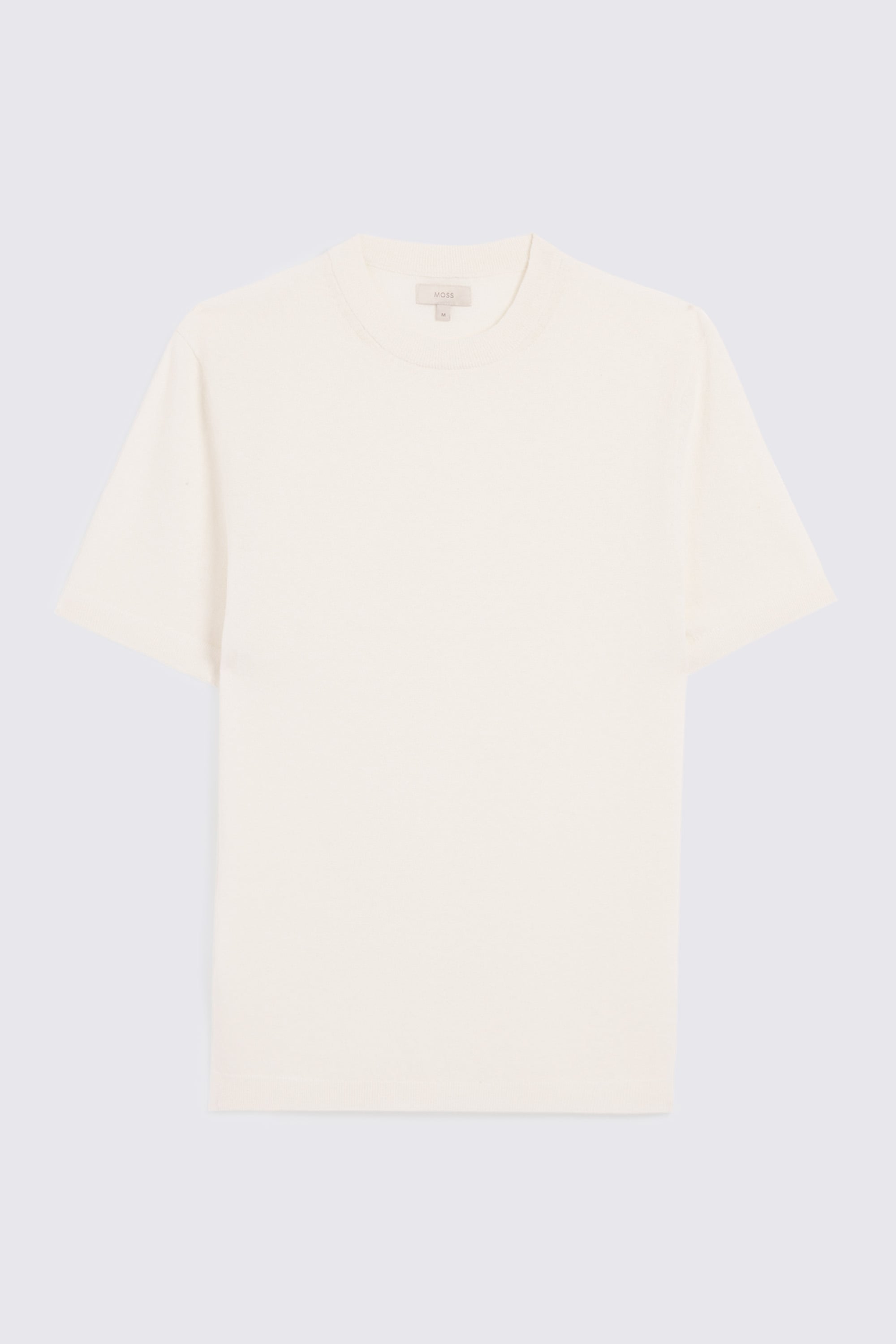 Linen Blend Off-White T-shirt