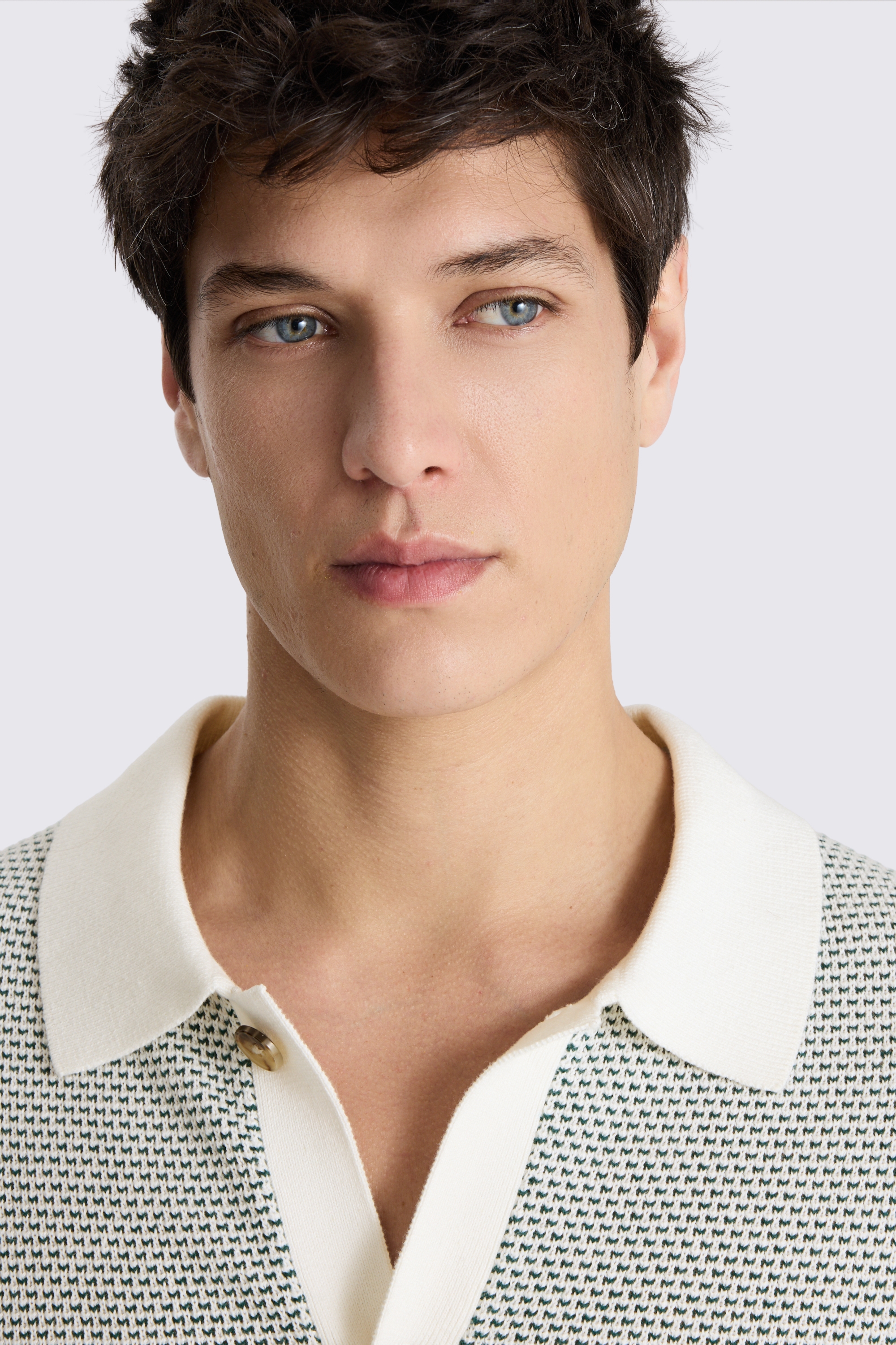 Emerald Two Tone Knitted Shirt