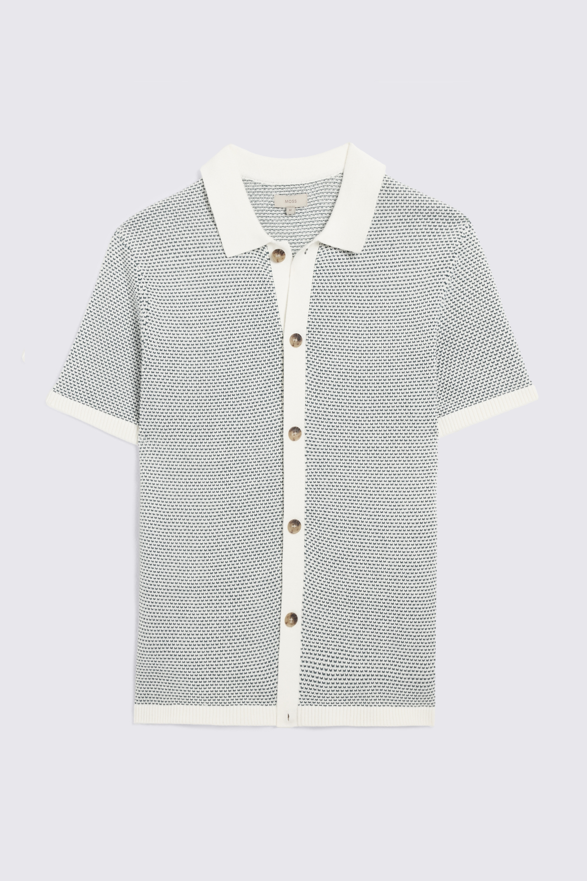 Emerald Two Tone Knitted Shirt