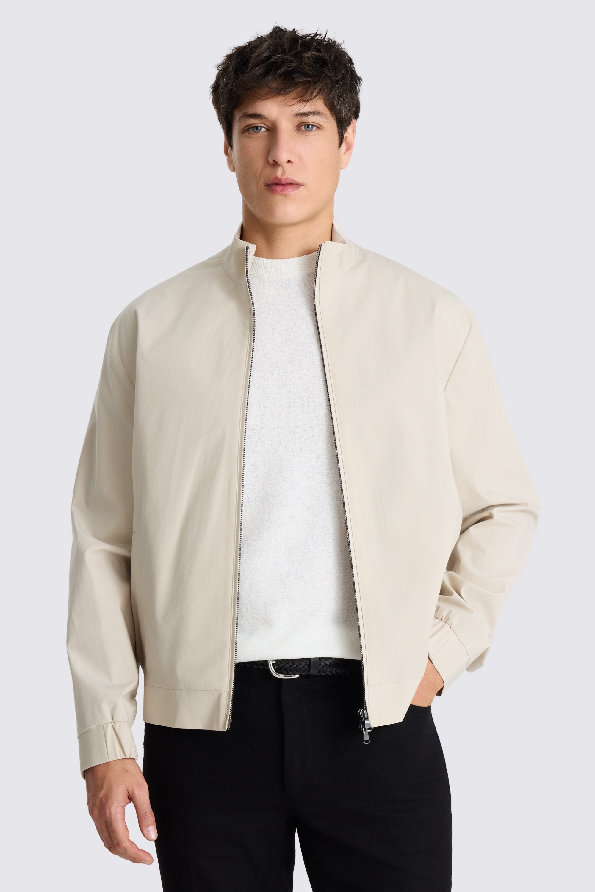 Light Camel Harrington Jacket 