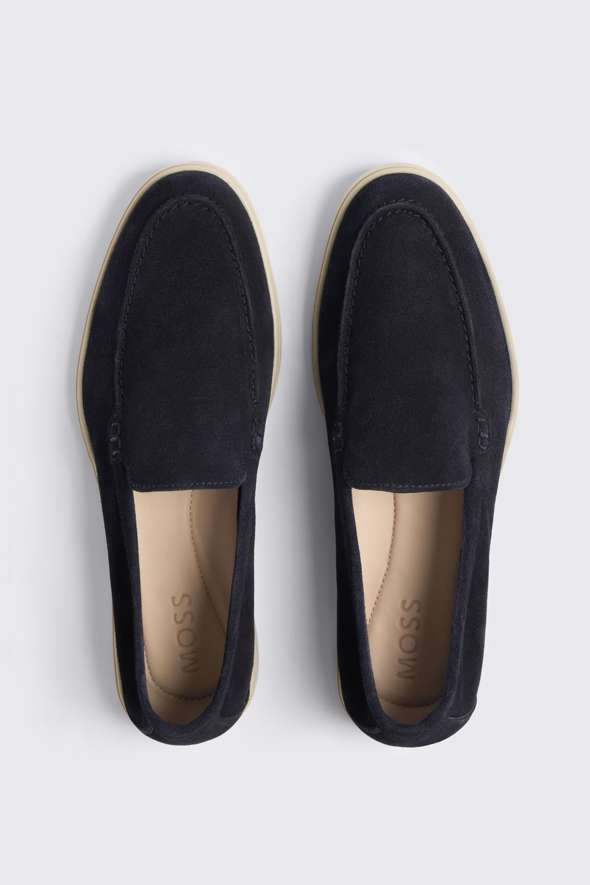 Navy Lewisham Relaxed Loafers