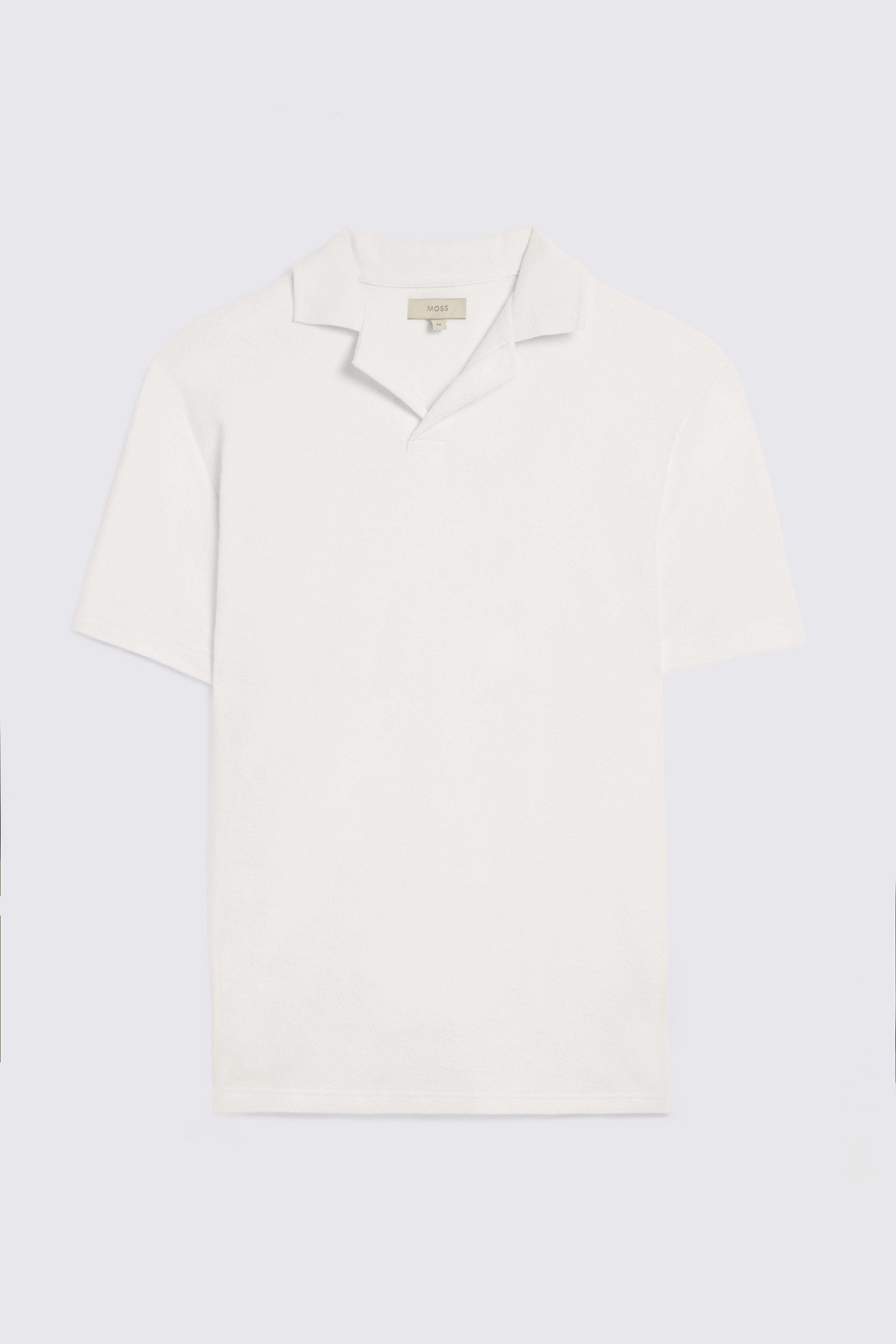 Off-White Terry Towelling Skipper Polo