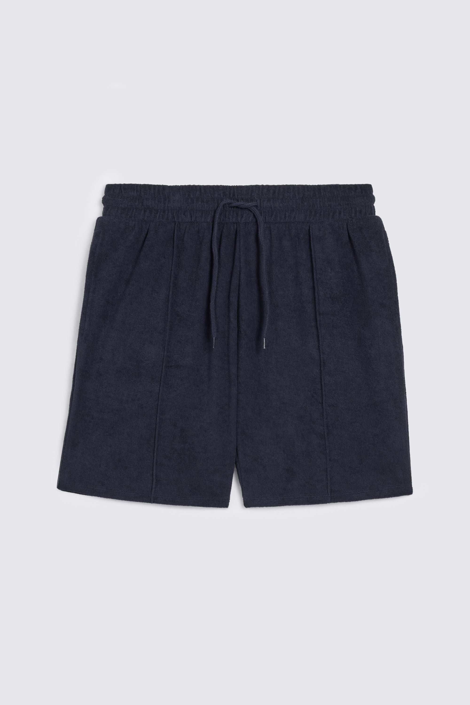 Navy Terry Towelling Shorts
