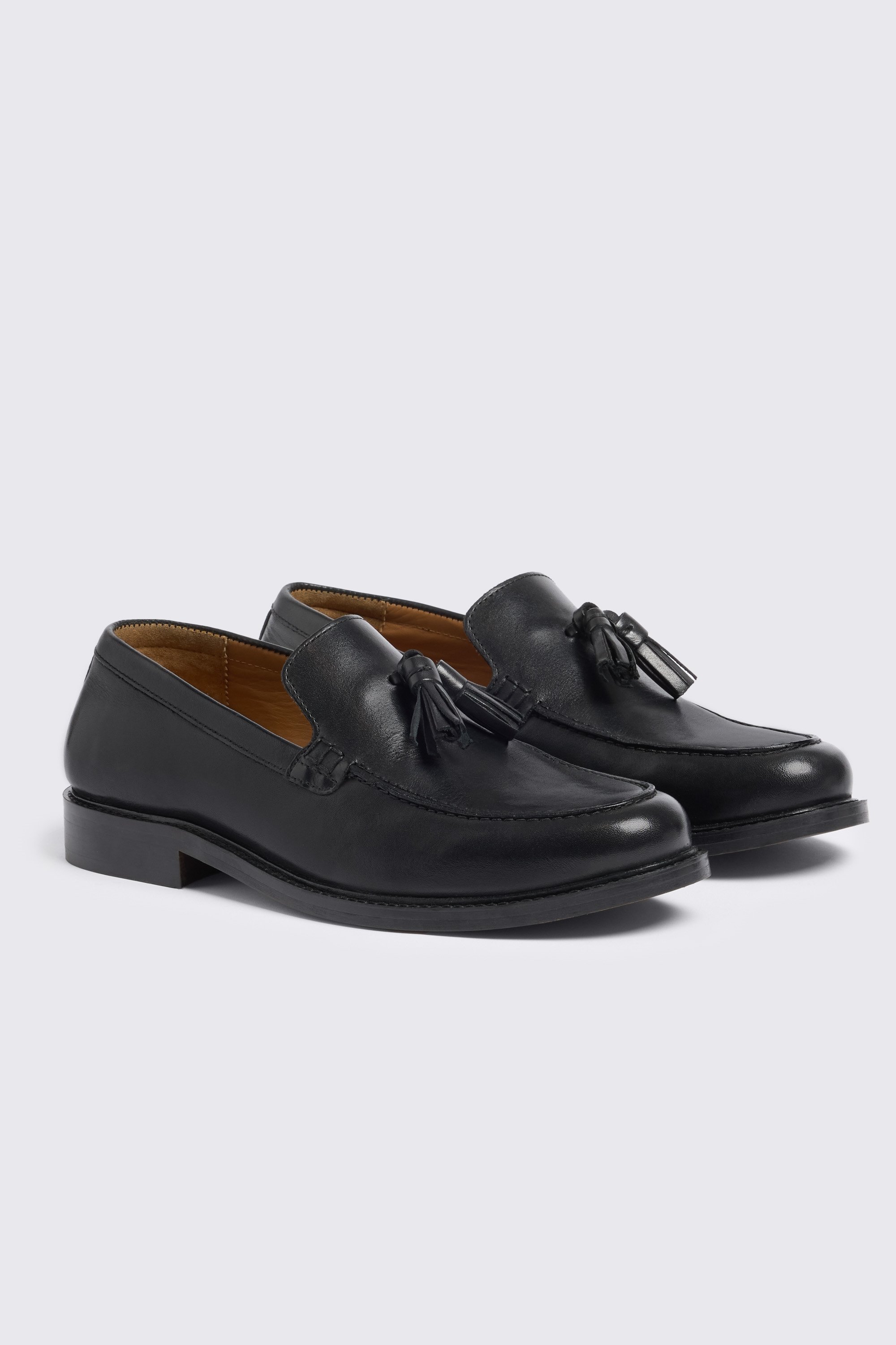 Finchley Black Leather Loafers