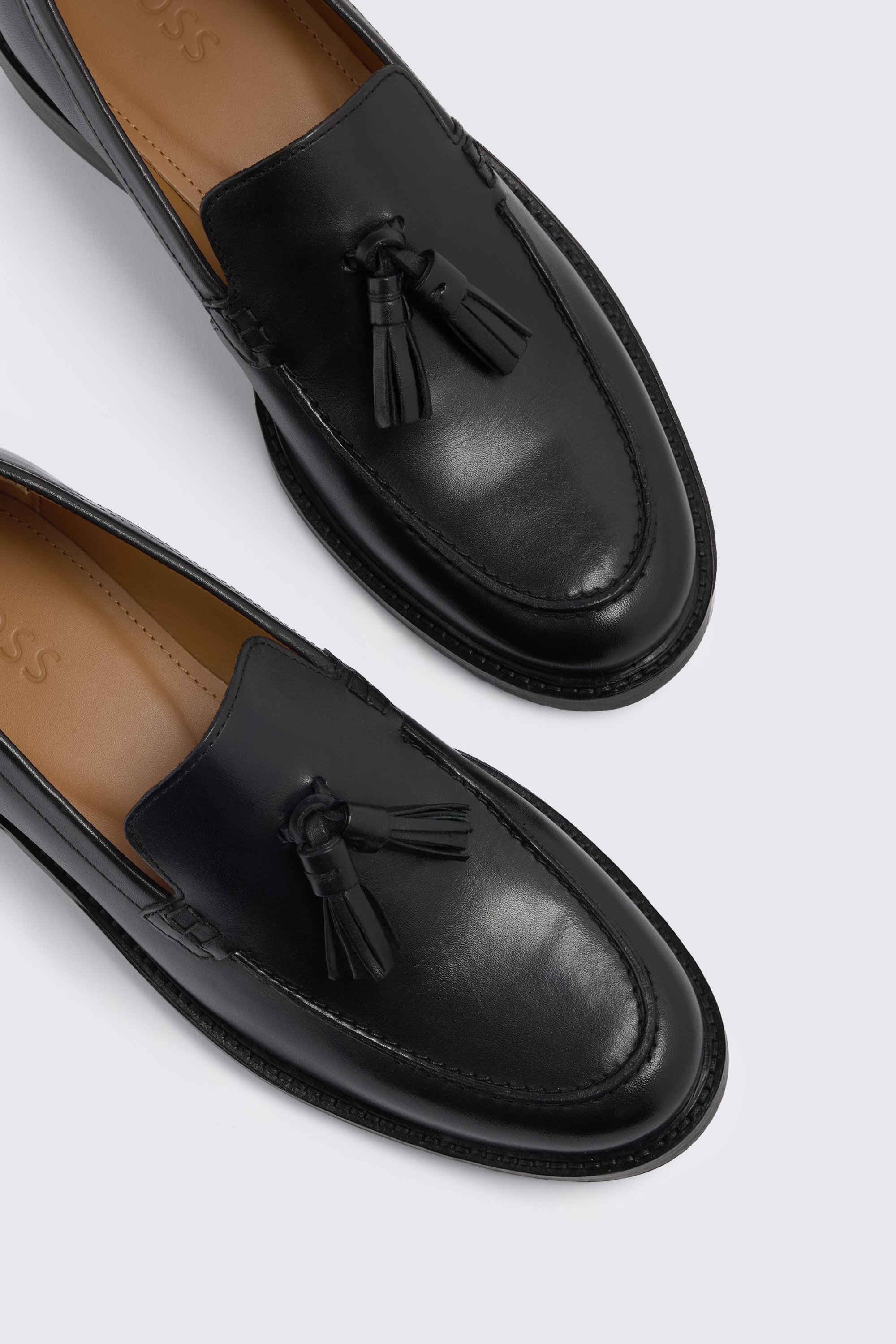 Finchley Black Leather Loafers
