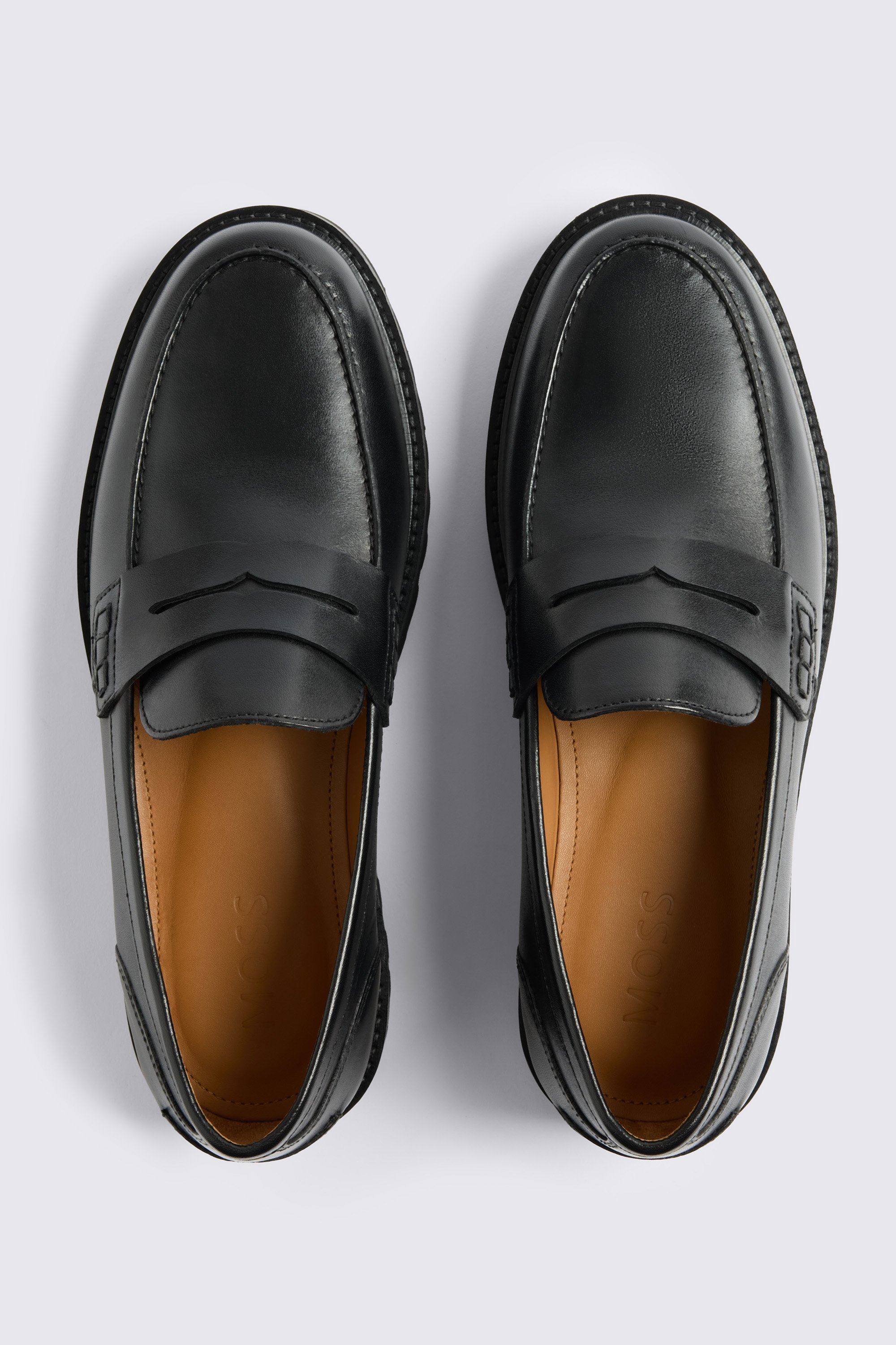 Camden Black Chunky Loafers 