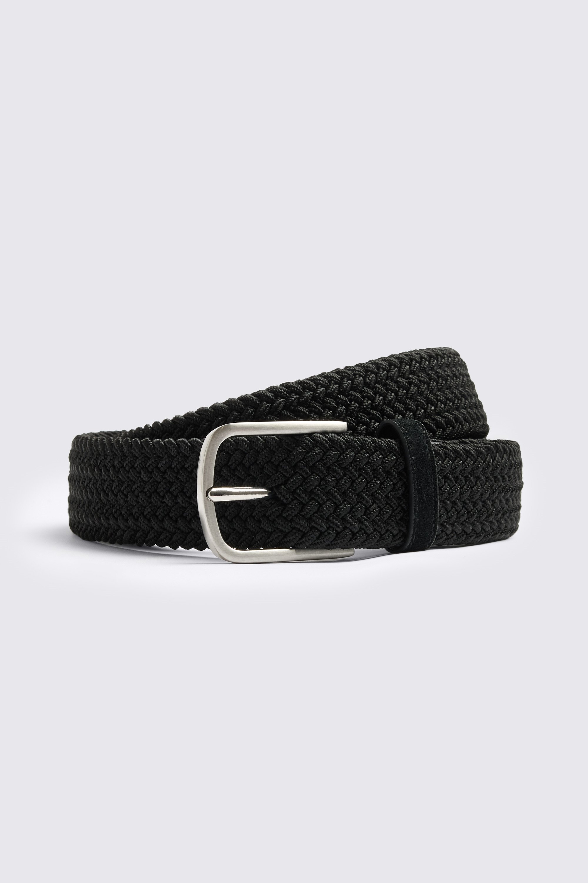 Black Woven Belt