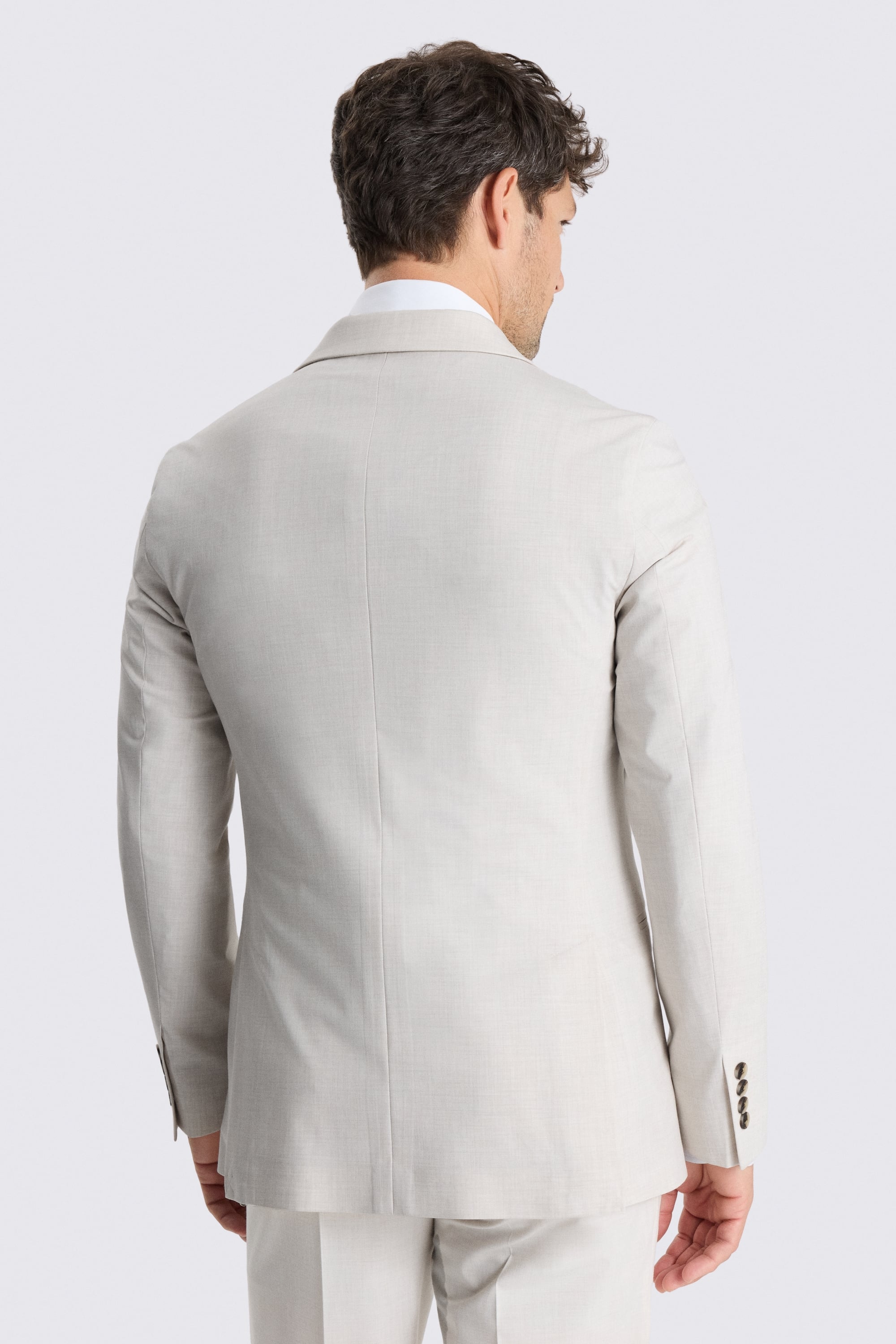 Tailored Fit Light Neutral Suit