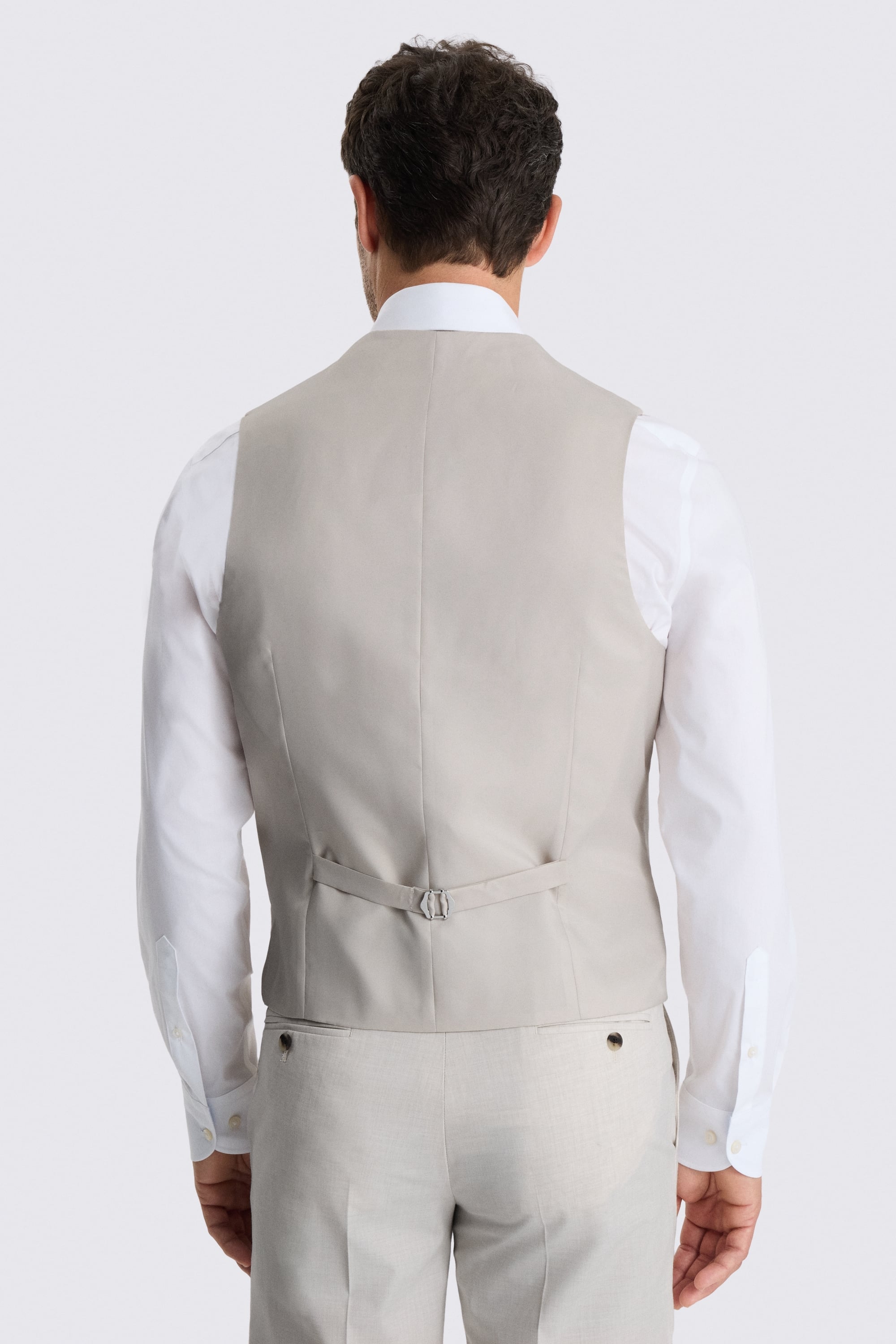Tailored Fit Light Neutral Vest