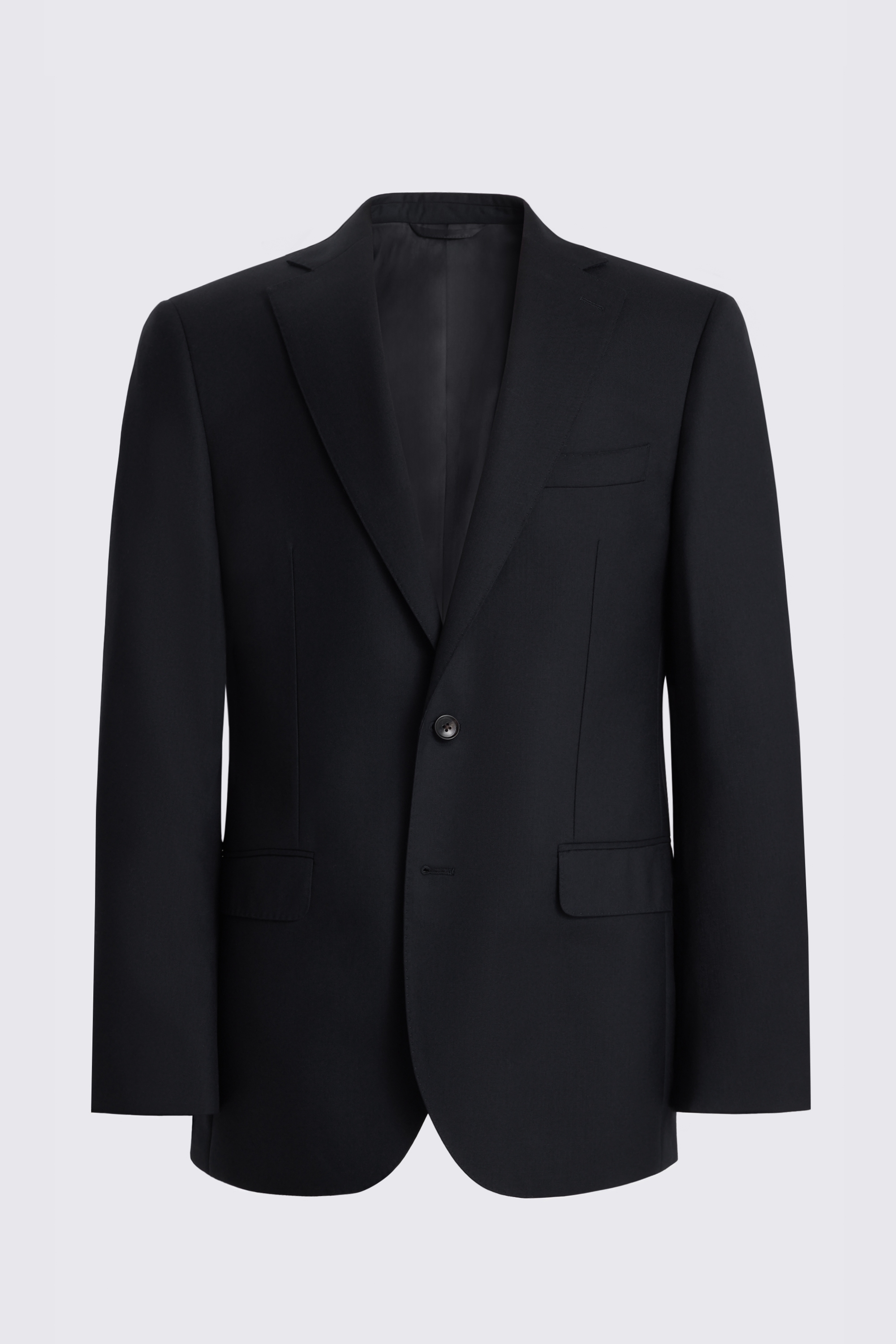 Regular Fit Navy Twill Suit
