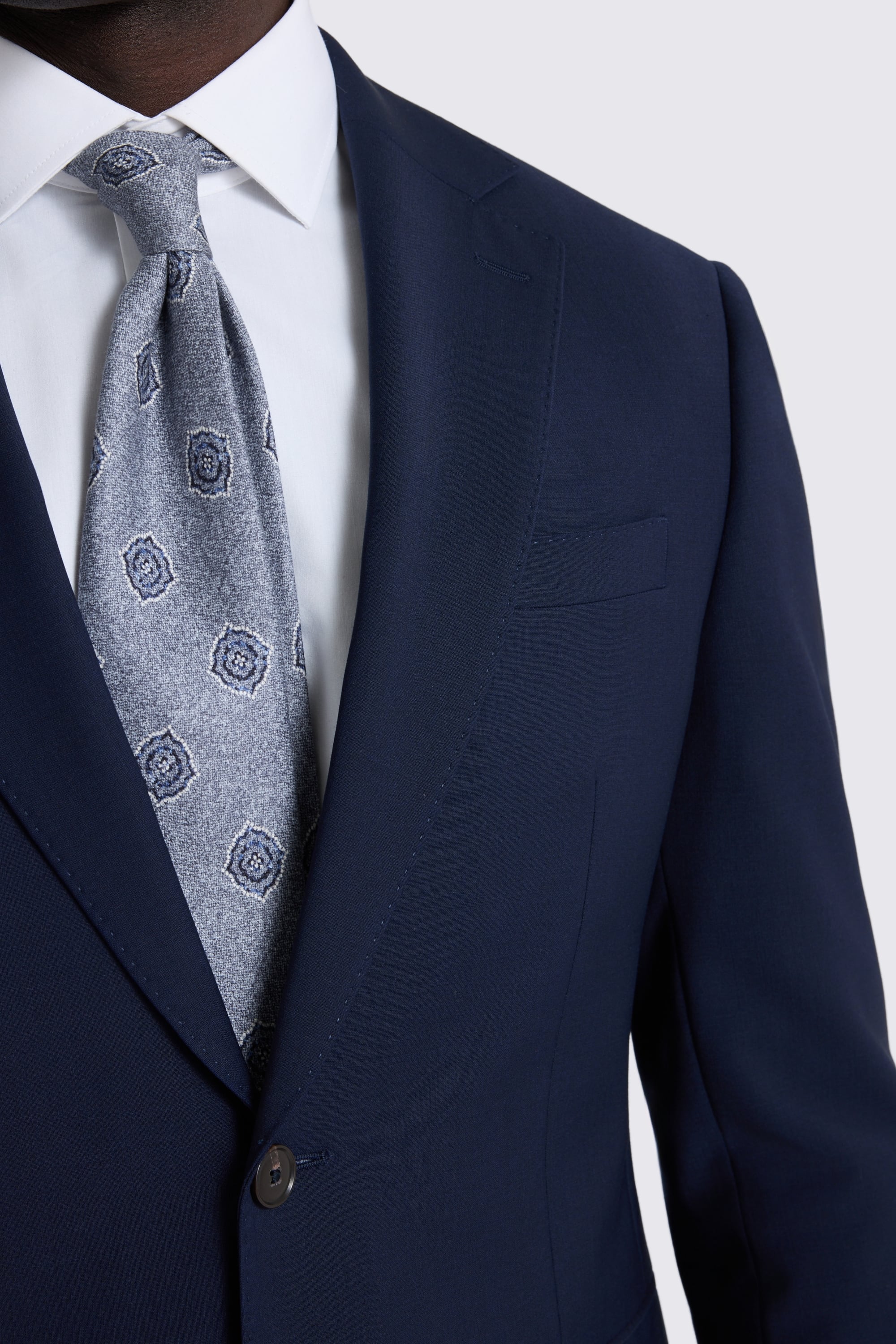 Slim Fit Ink Performance Suit Jacket 