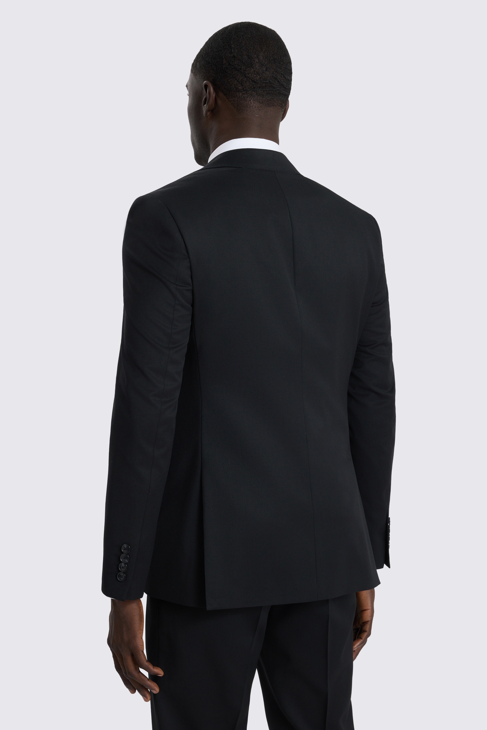 Slim Fit Black Suit Jacket 